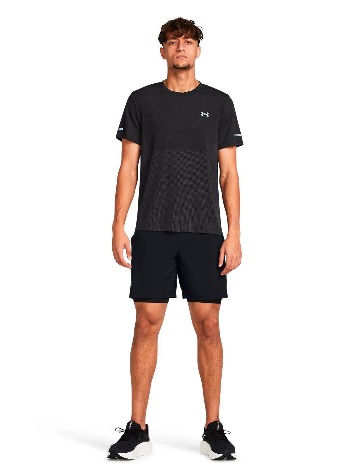 Short Running para Hombre Launch 2-in-1 7" Negro  -5