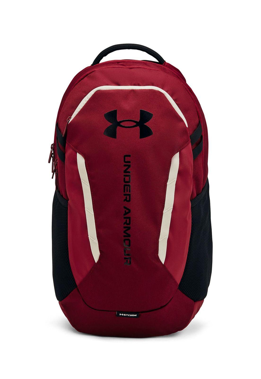 Mochila unisex UA Hustle 6.0 Rojo-0