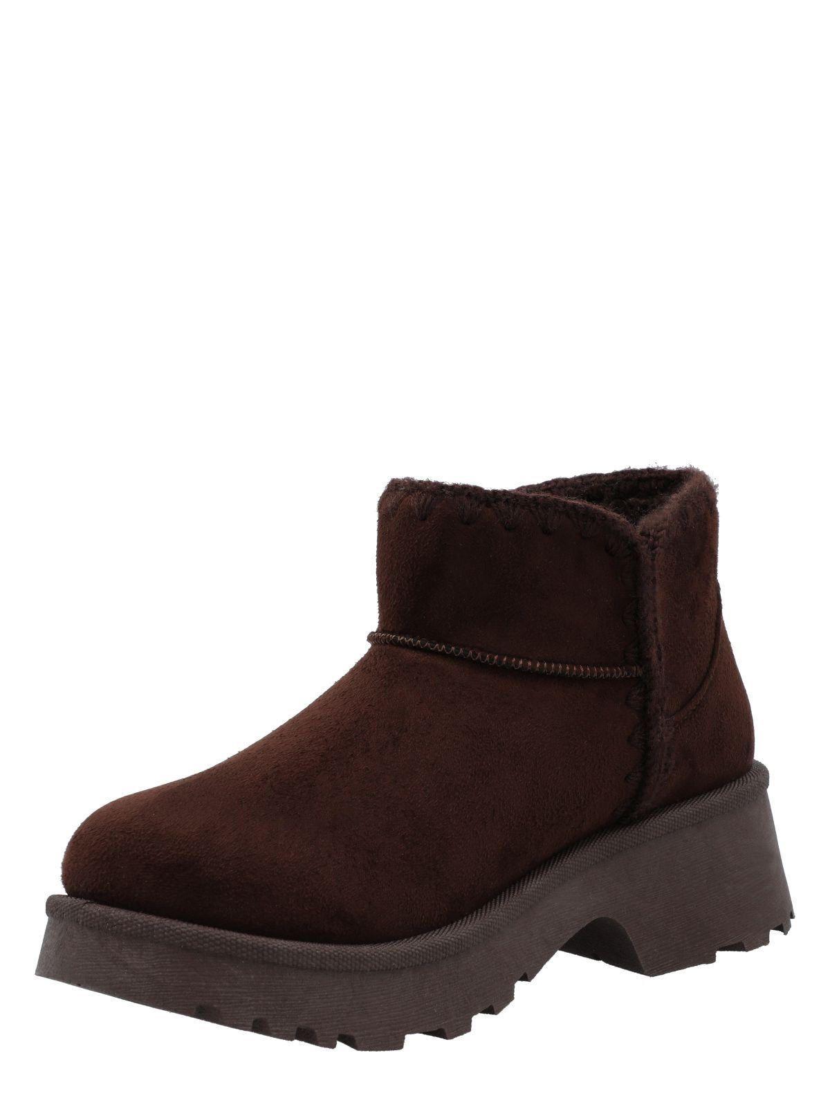 Botín Mujer Isabella Chocolate-4