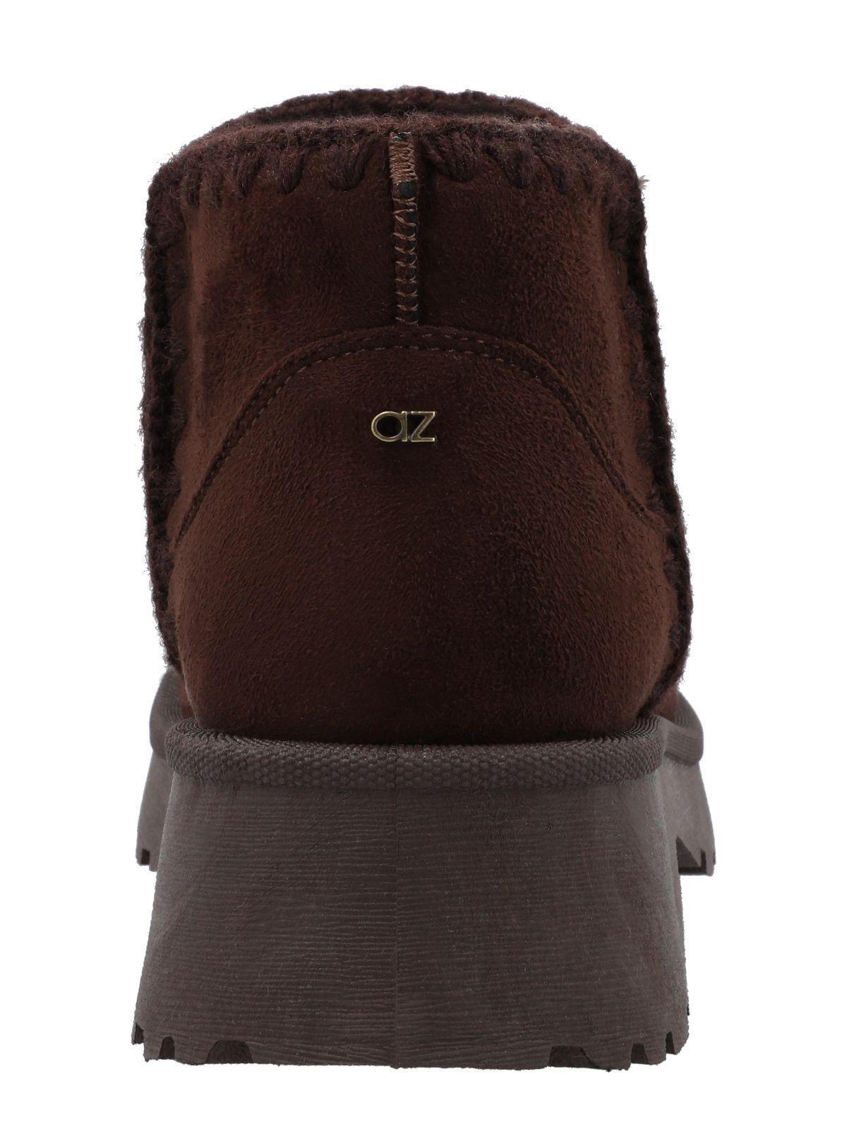 Botín Mujer Isabella Chocolate-6