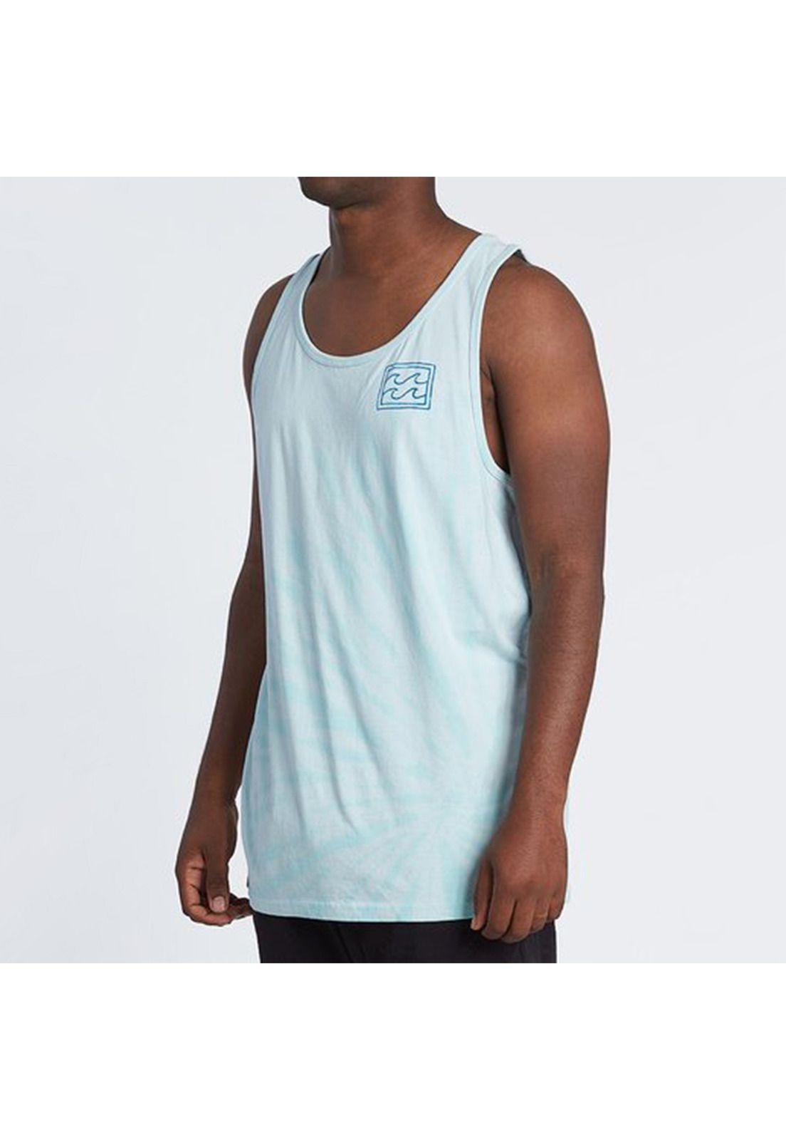 Polera S/M  Nairobi Tank Celeste Hombre-1