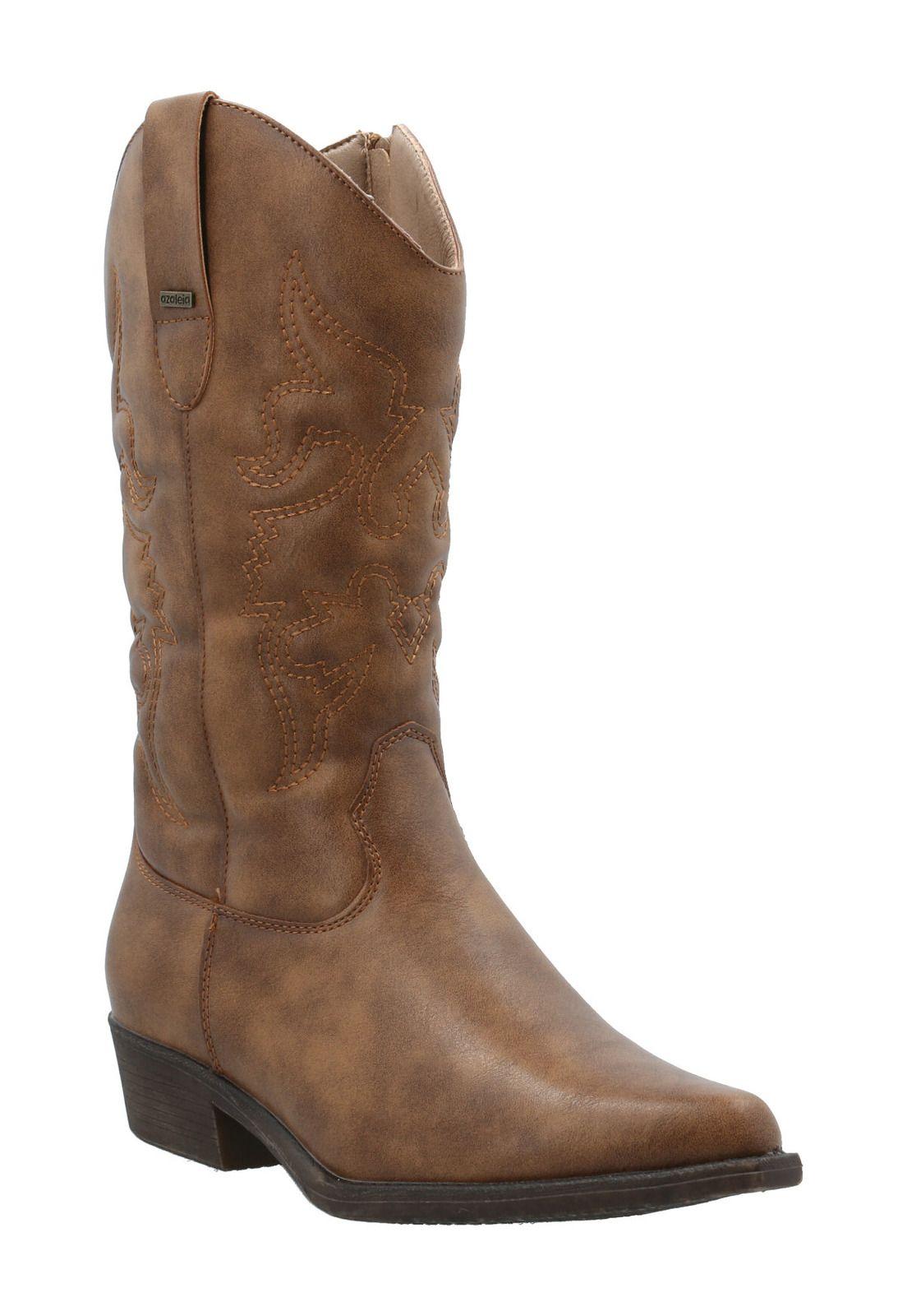 Bota Fleury Mujer Café-0