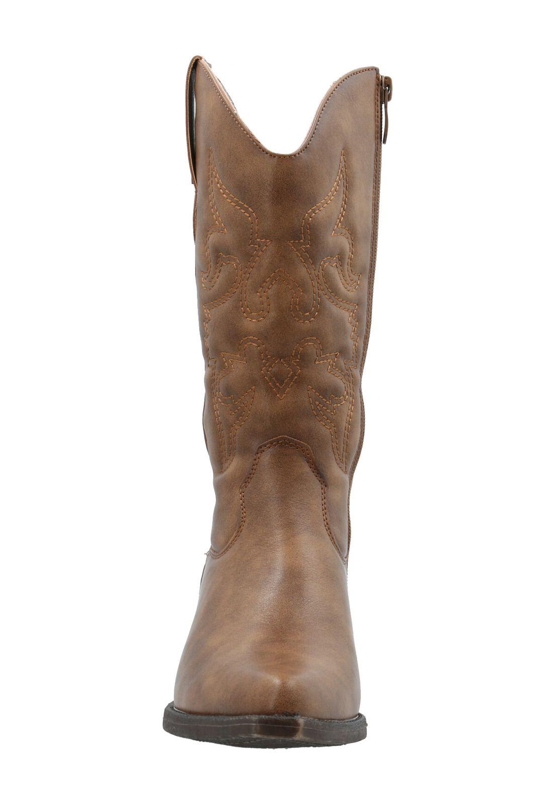 Bota Fleury Mujer Café-4