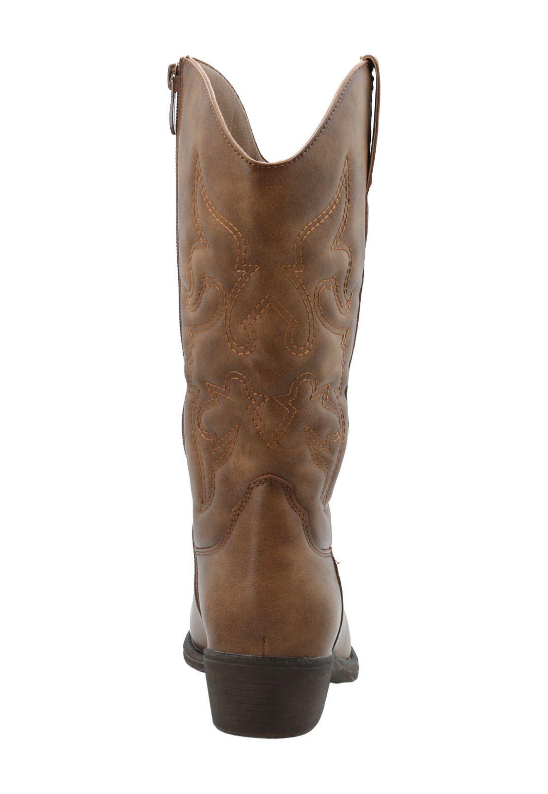 Bota Fleury Mujer Café-6