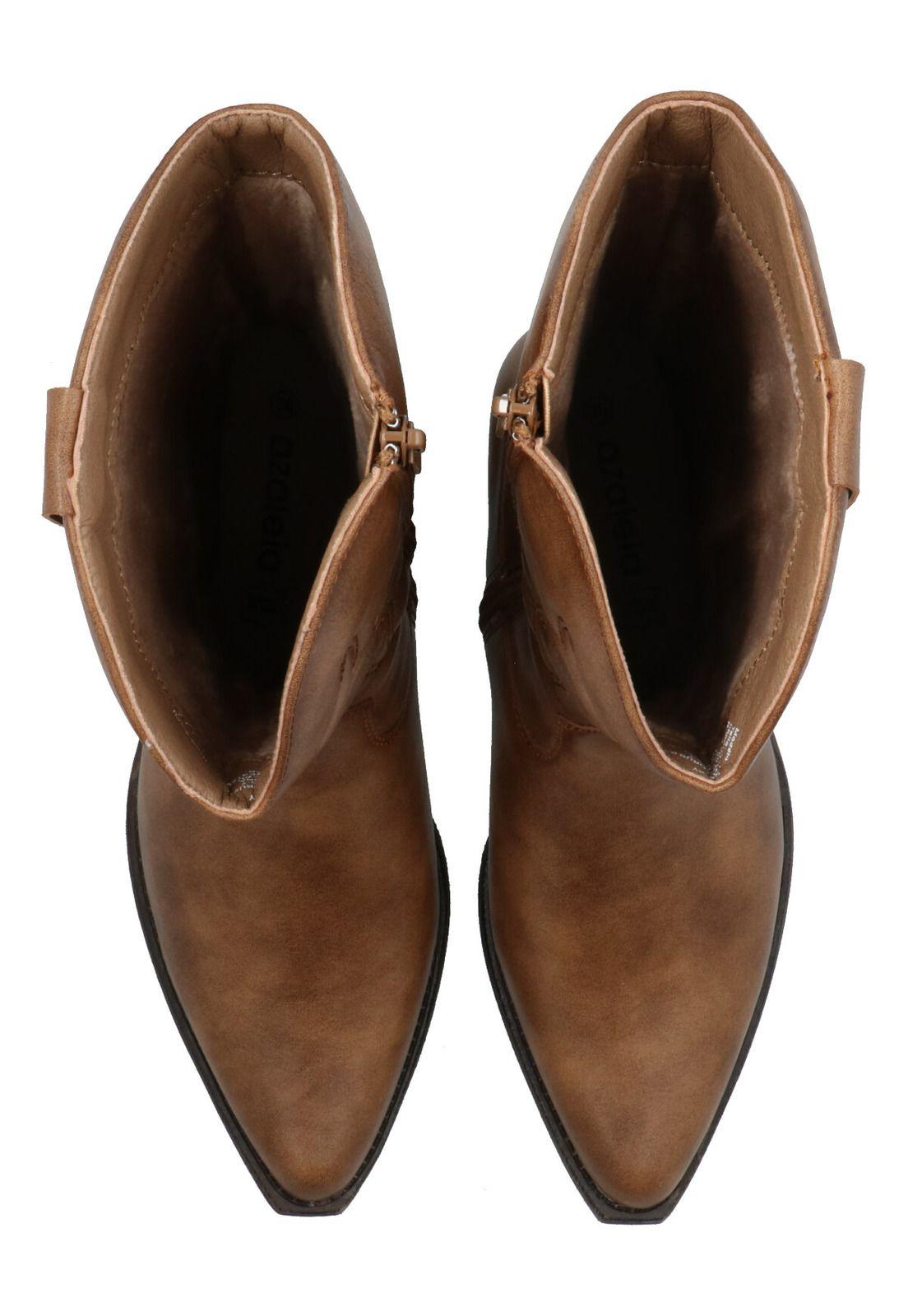 Bota Fleury Mujer Café-7