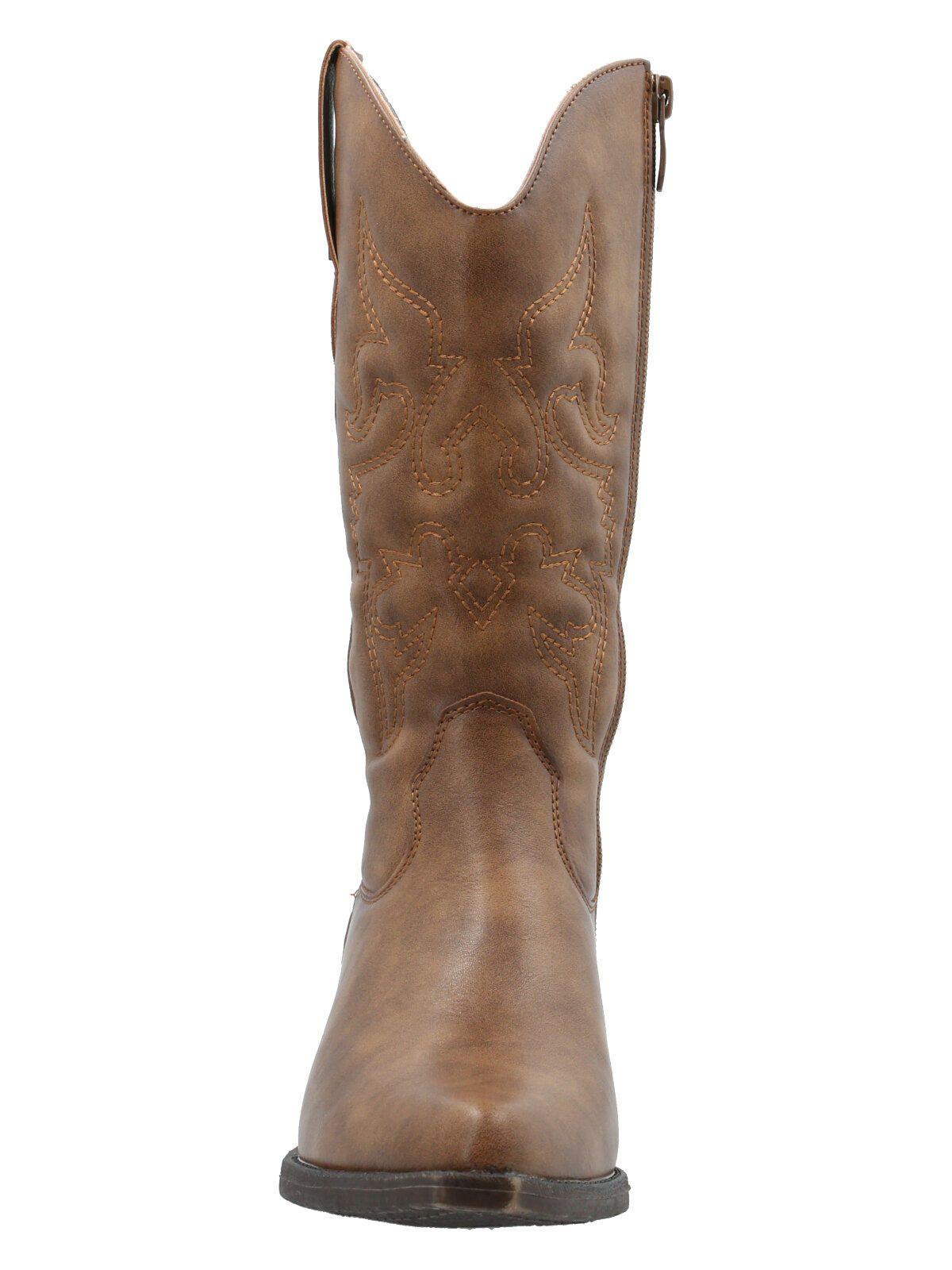 Bota Fleury Mujer Café-4