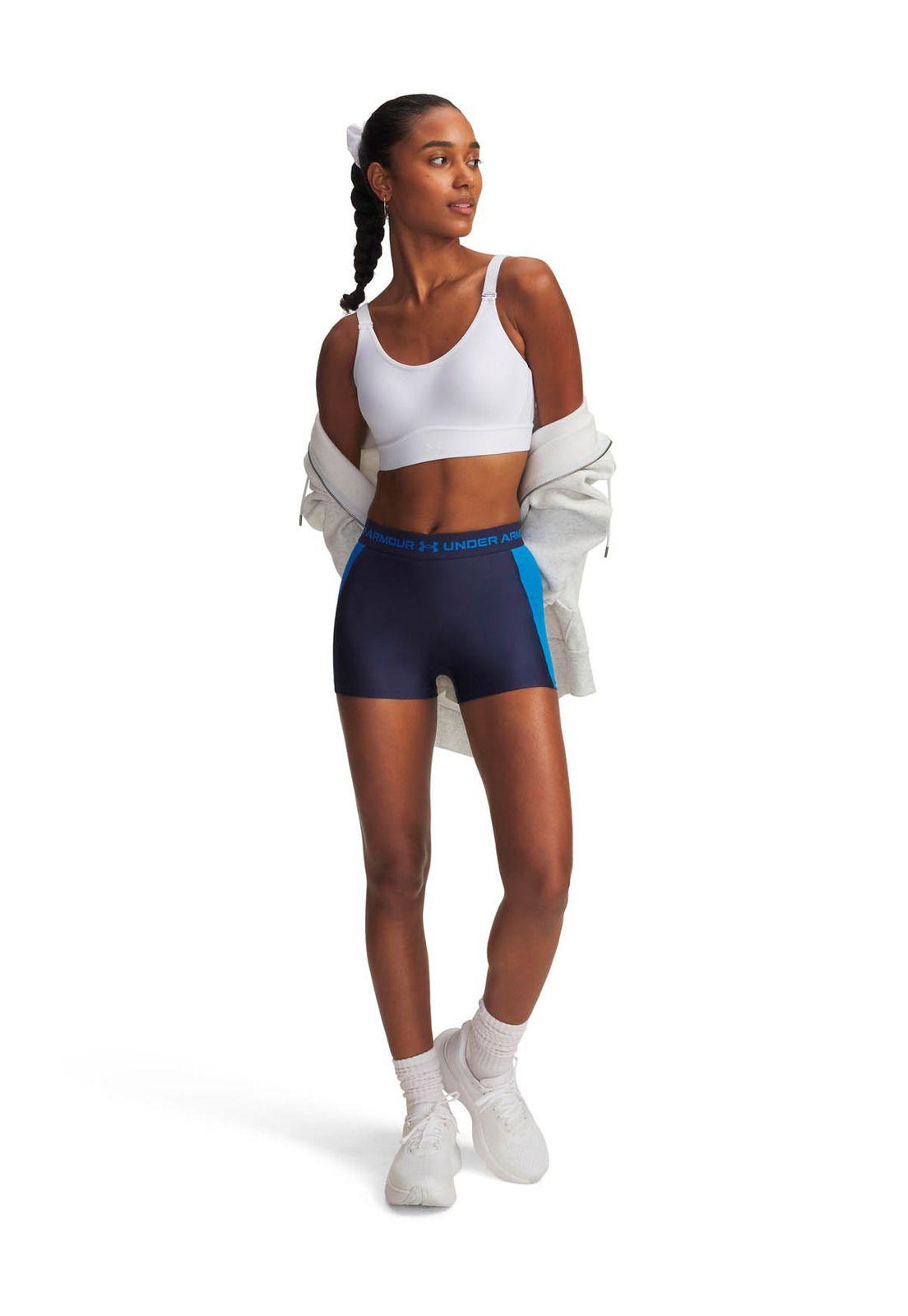 Calzas Training para mujer  HeatGear Rib azul -3