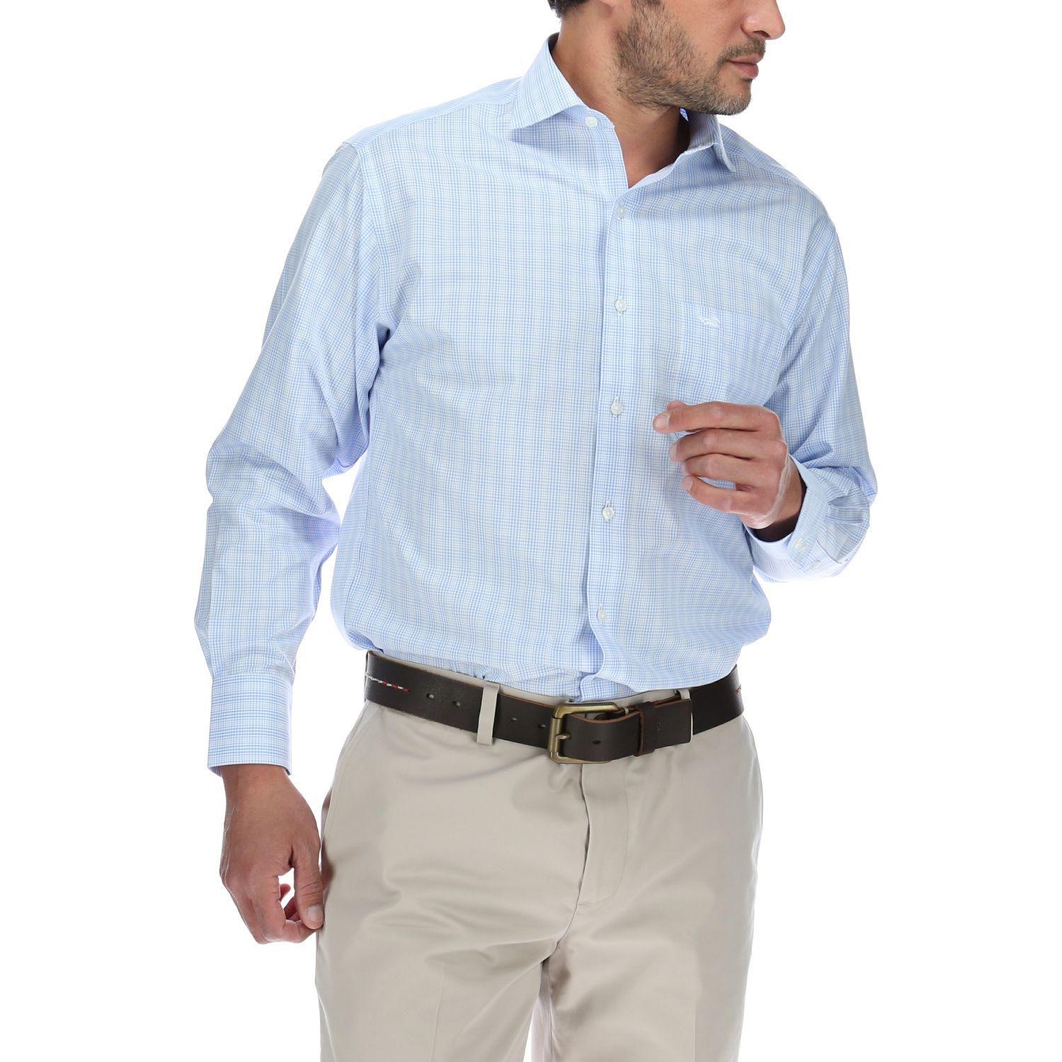 Camisa Hombre  Pc Celeste-3