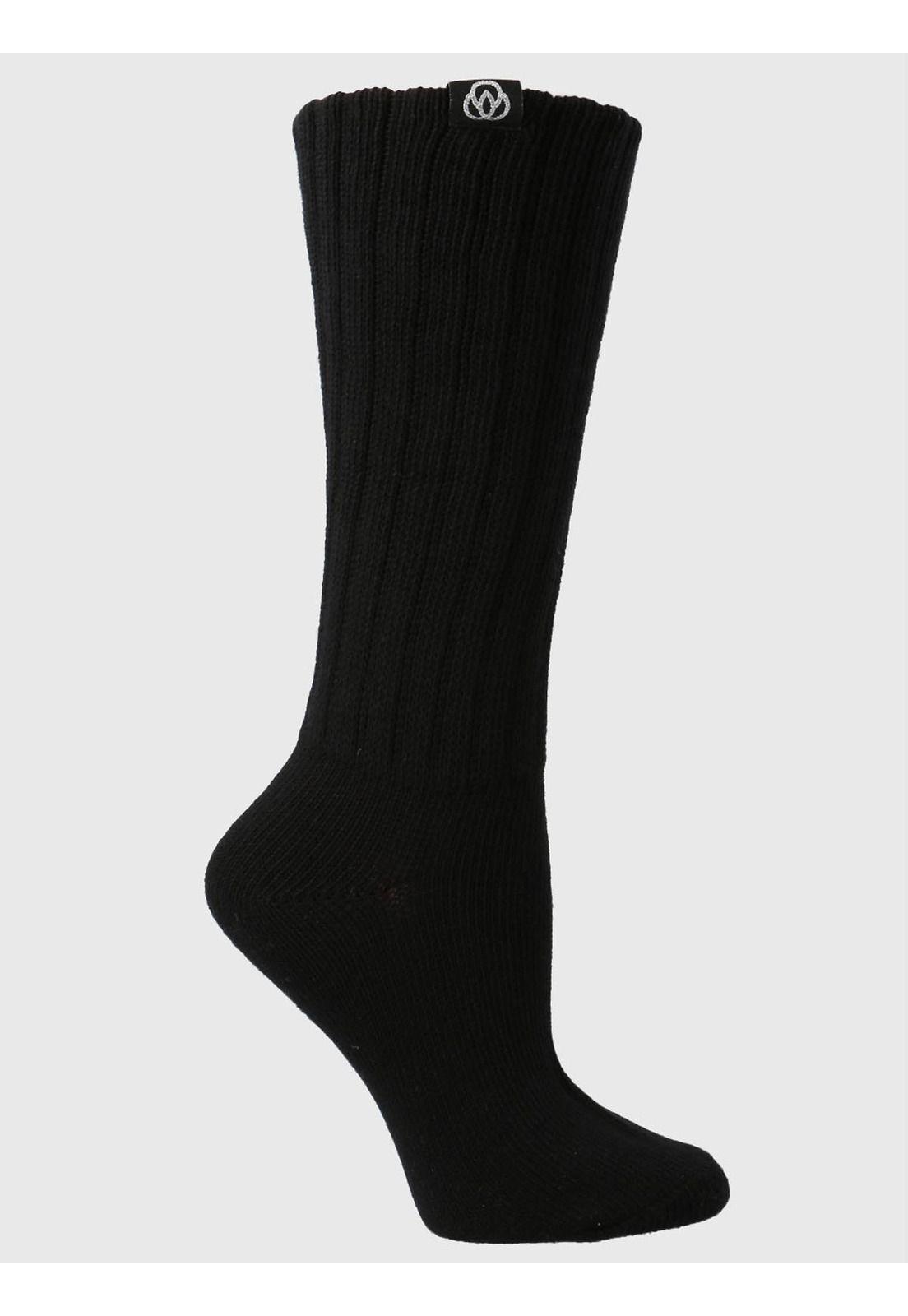 Calcetin Mujer Scrunck Negro-0