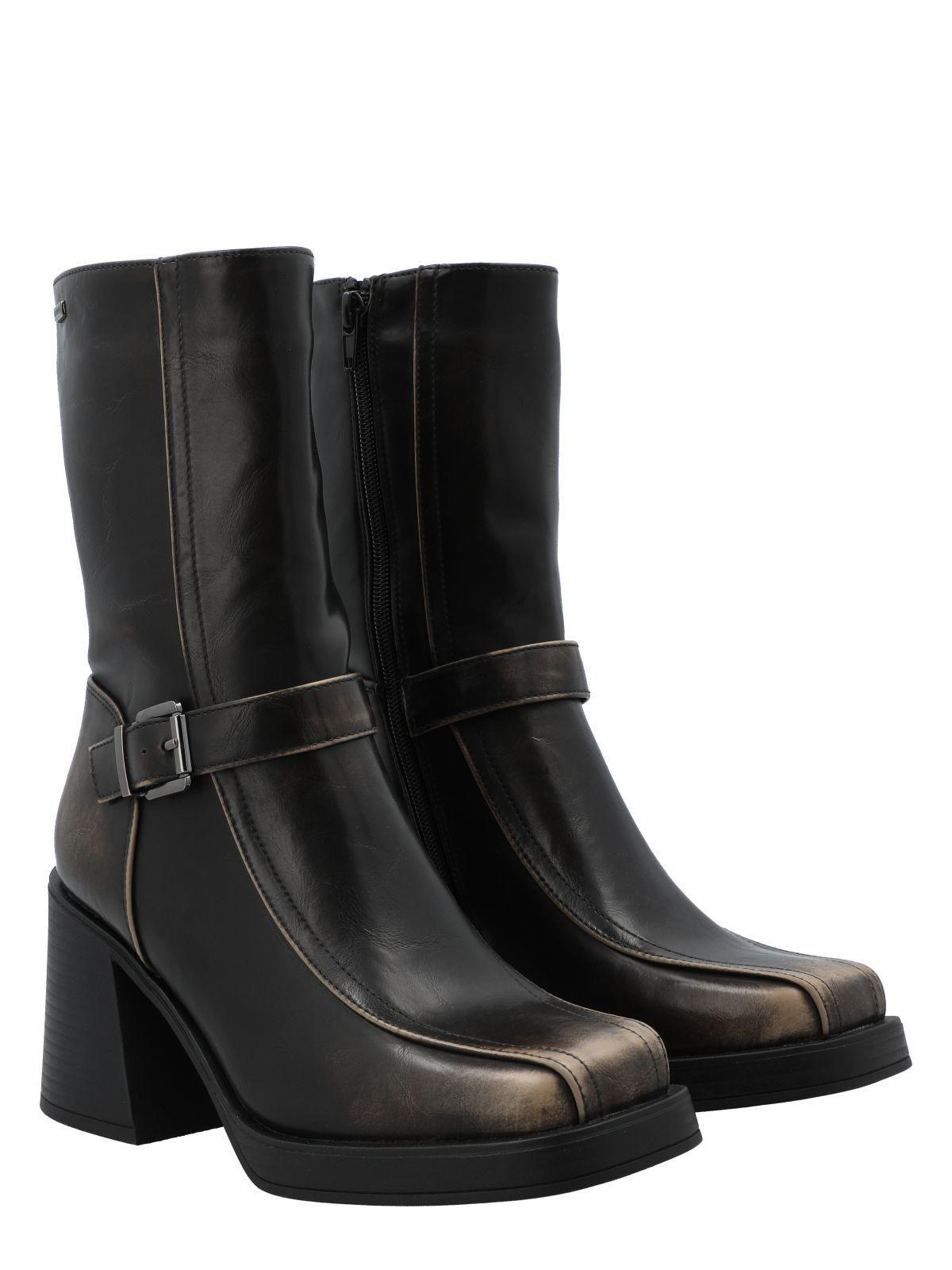 Botín Mujer Cintia Café-7