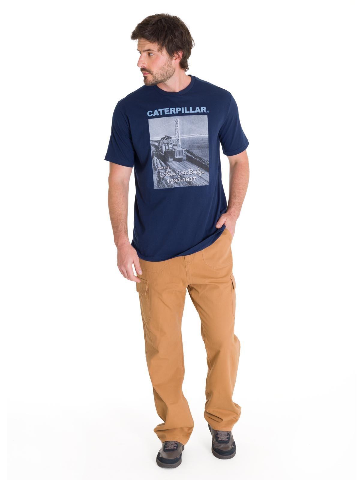 Polera Casual Projects Graphic 7 Hombre Azul Marino-5