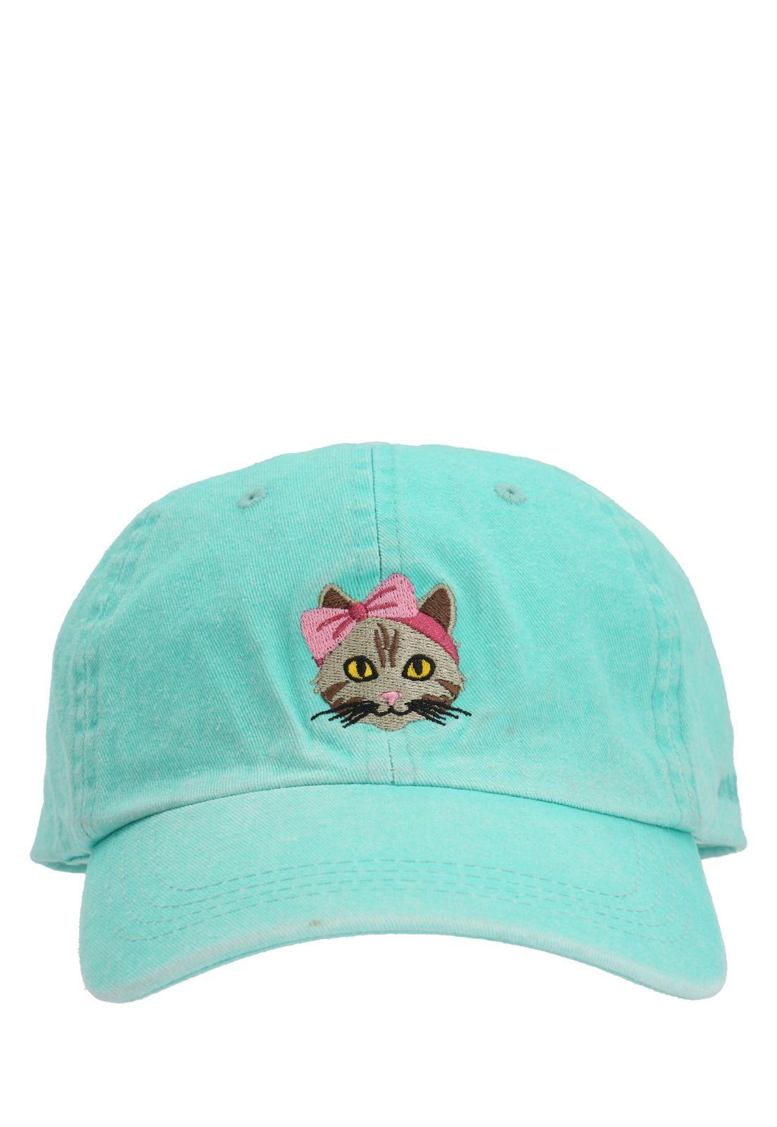 Gorro Menta Cat Mujer-0