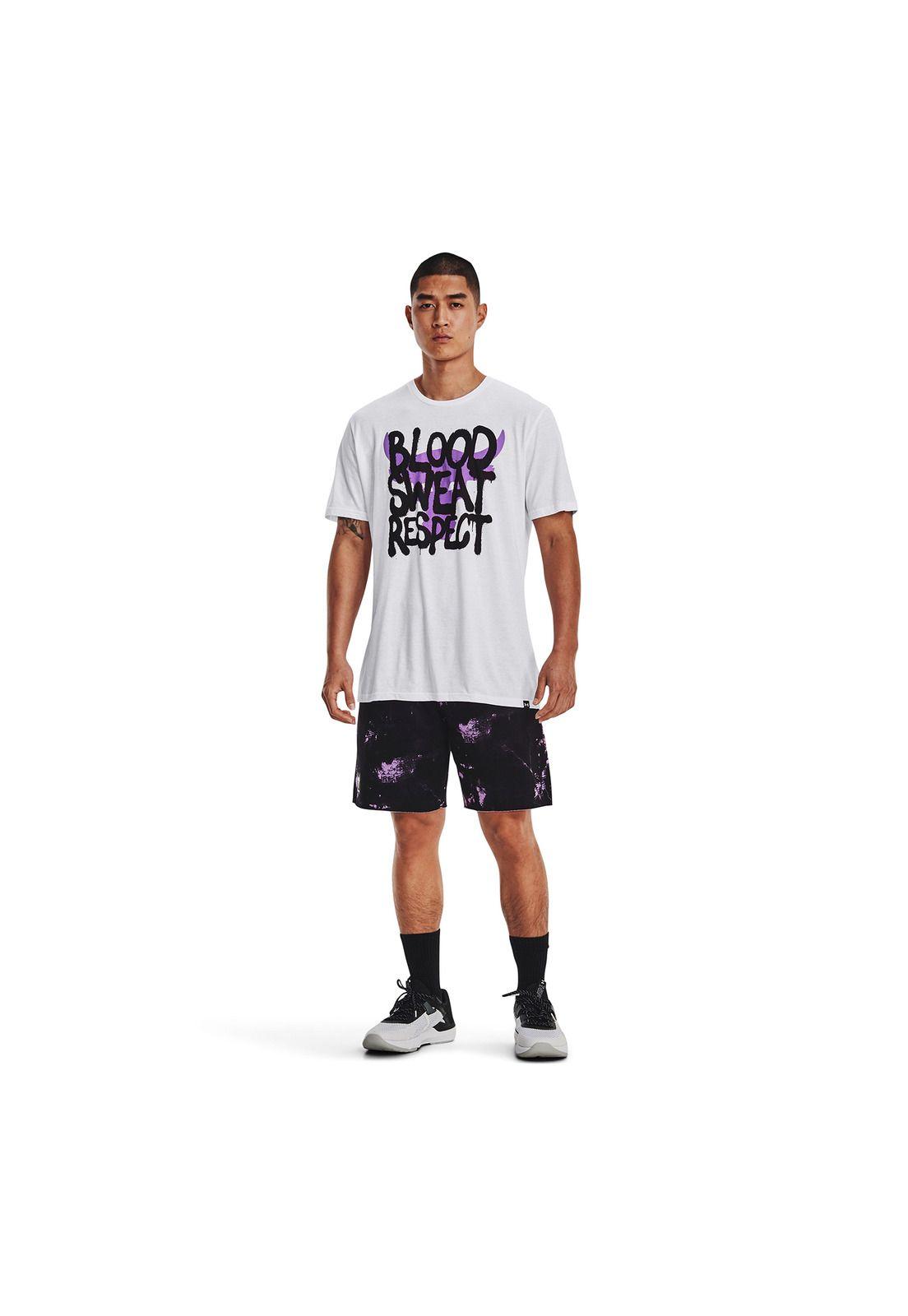 Polera Project Rock Payoff 2 hombre Blanco-5