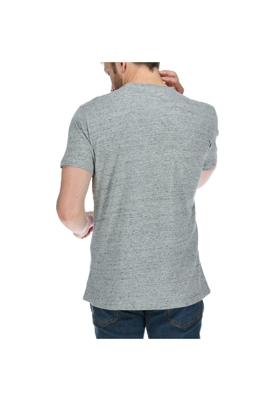 Polera Mc Hombre Showdown Tee Gris-2