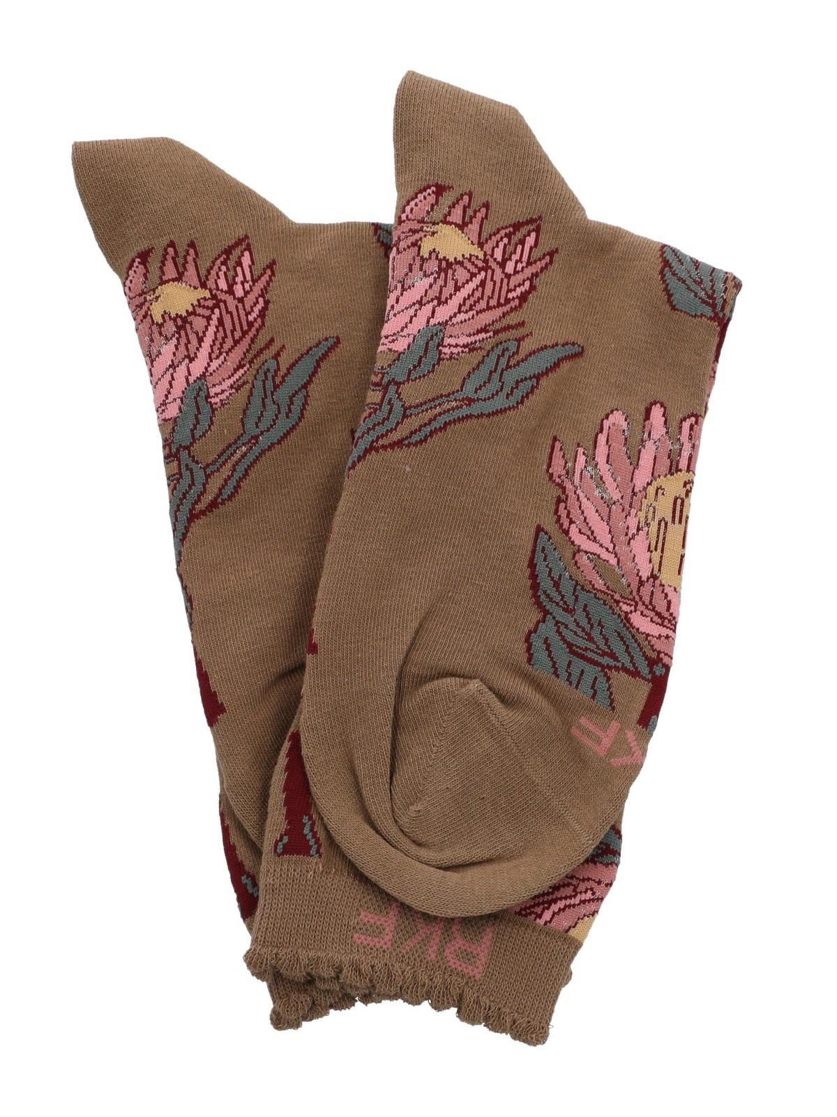 Calcetín Bambú Mujer C St Lotus Beige-2