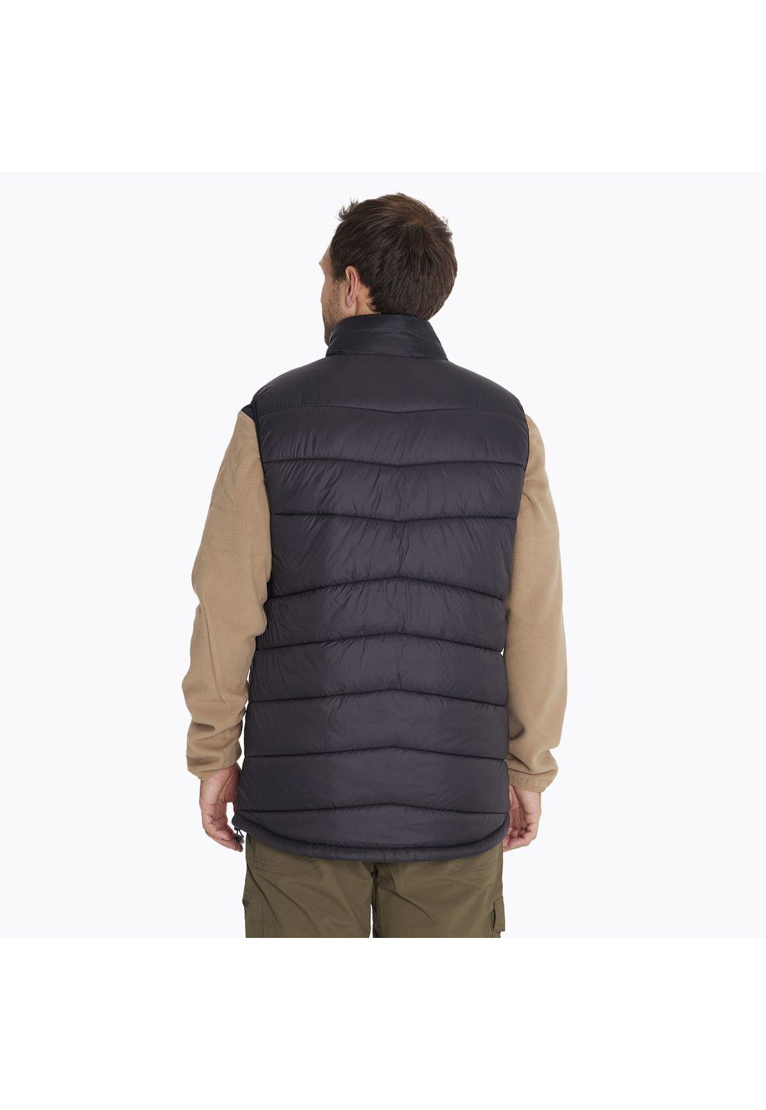 Parka Vest Parka Negro Hombre-4