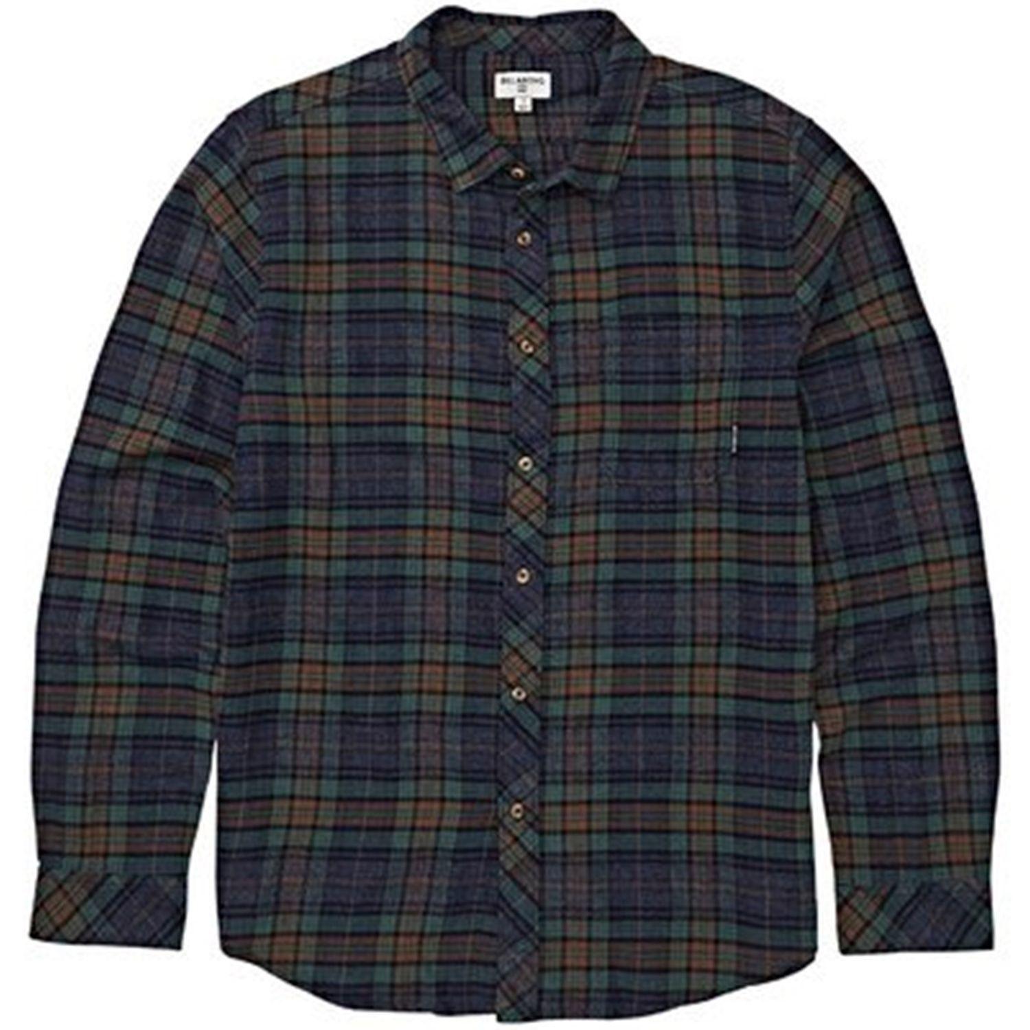 Camisa Niño Freemont Flannel Azul Petróleo-0