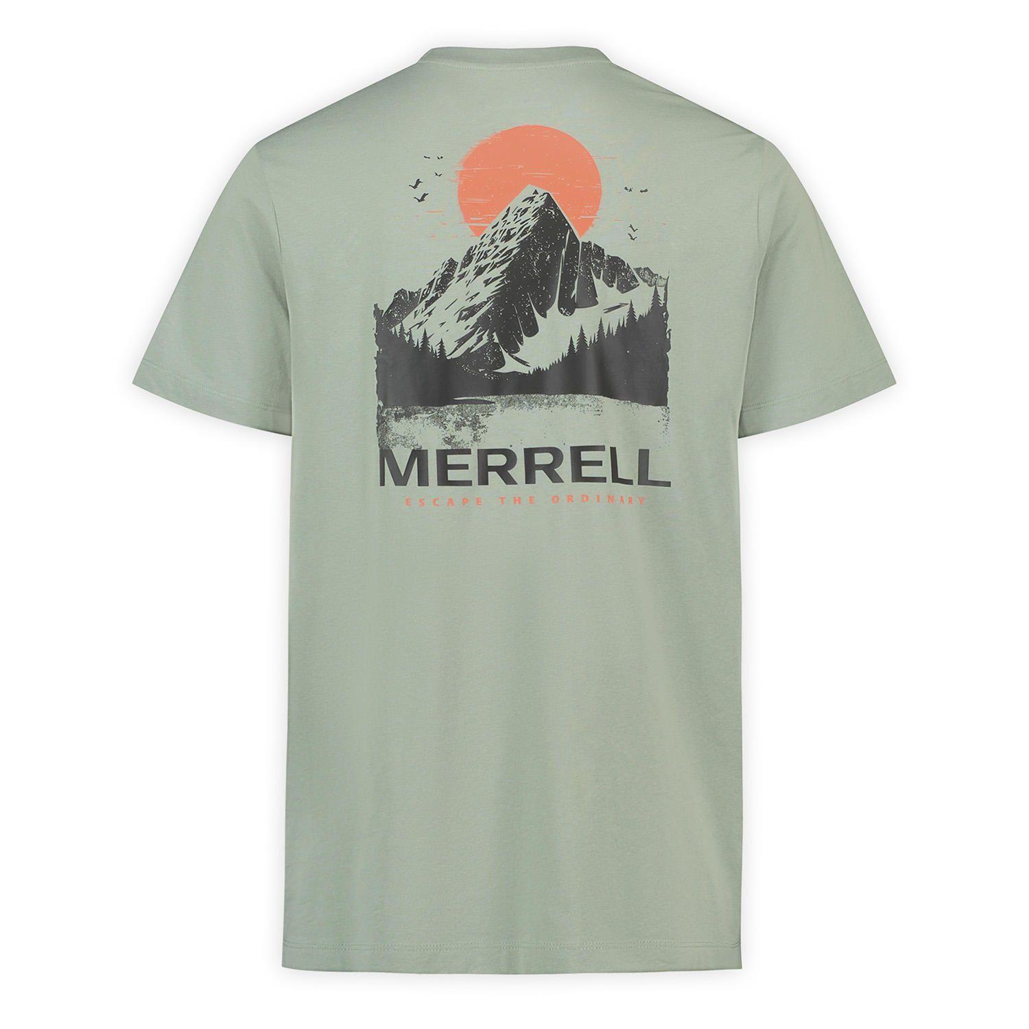 Polera M/C Hombre Sunset View Verde-1