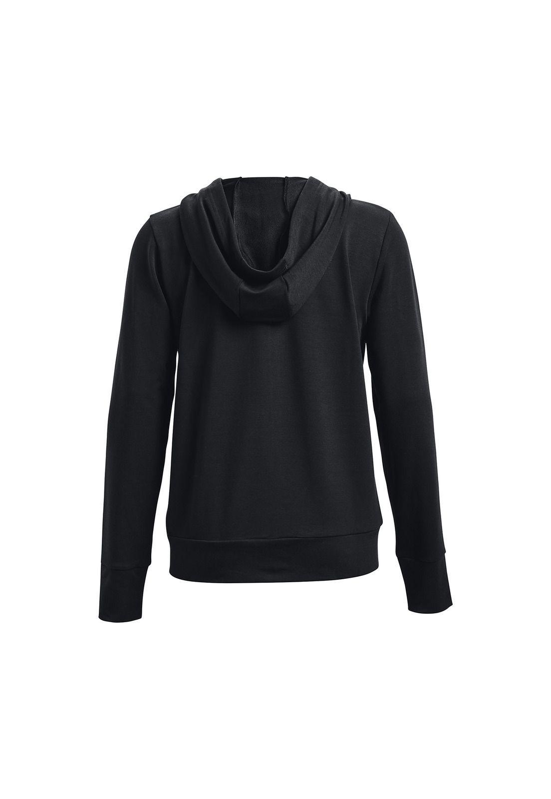Polerón Mujer Rval Terry Fz Hoodie Negro-1