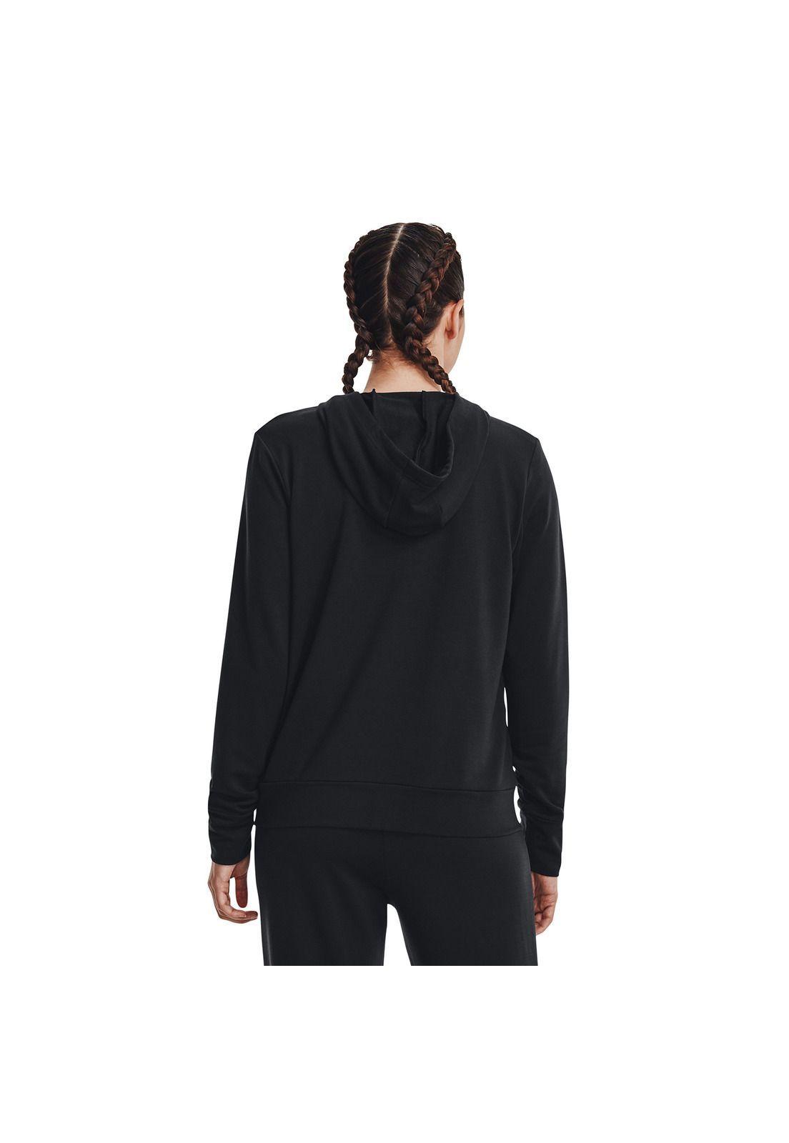 Polerón Mujer Rval Terry Fz Hoodie Negro-3