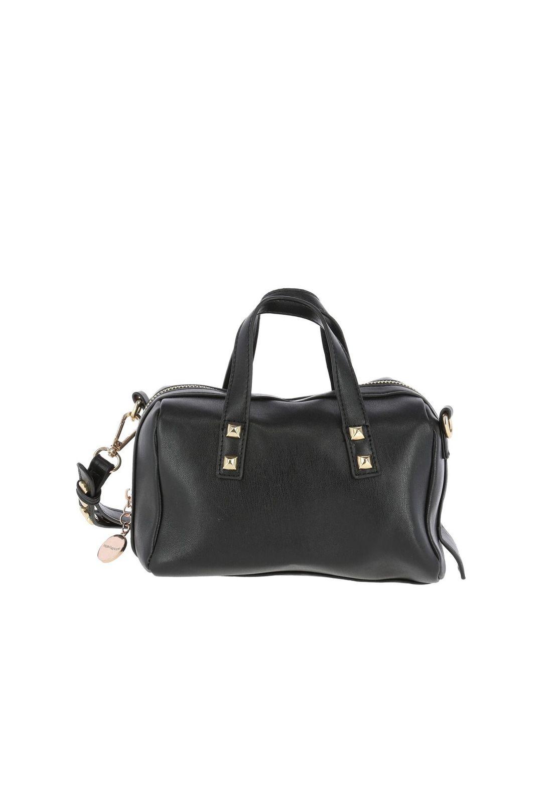 Cartera Ecocuero Jena Minibag Negro-0