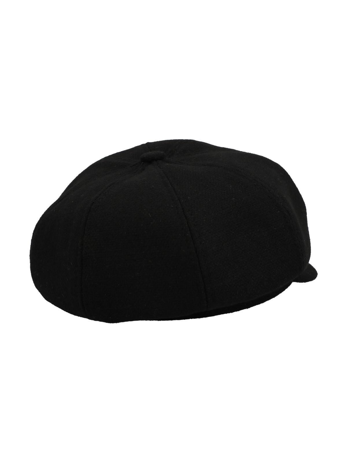 Boina Mujer Cavalier Beret Negro-2