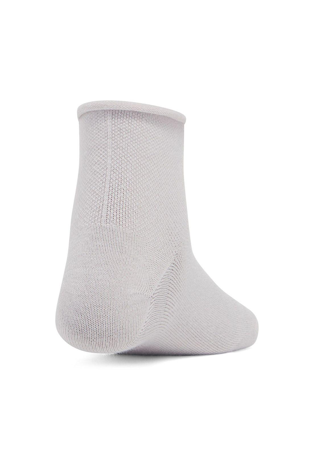 Calcetín deportiv Essential Low Gris Mujer-1