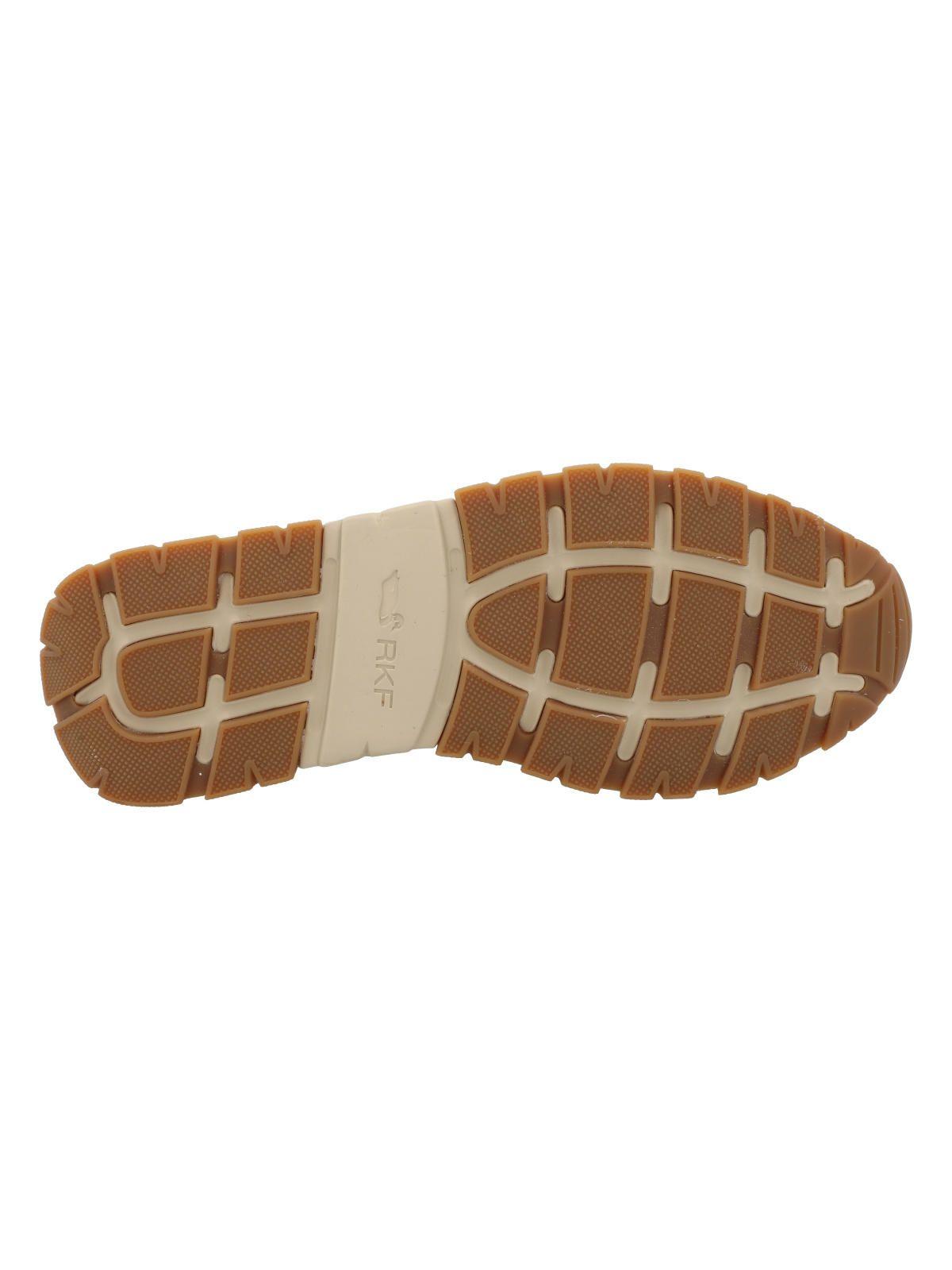 Zapatilla Cuero Mujer Bonete Café-7