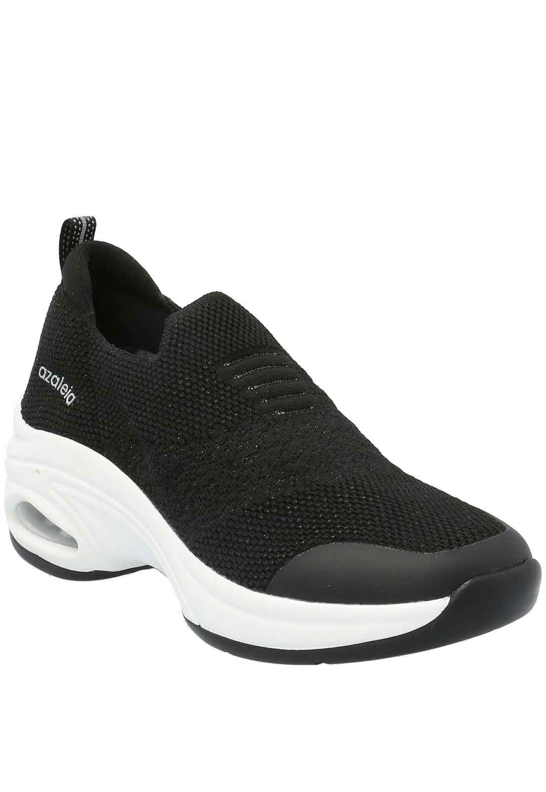 Zapatilla Mujer Pele Negro-0