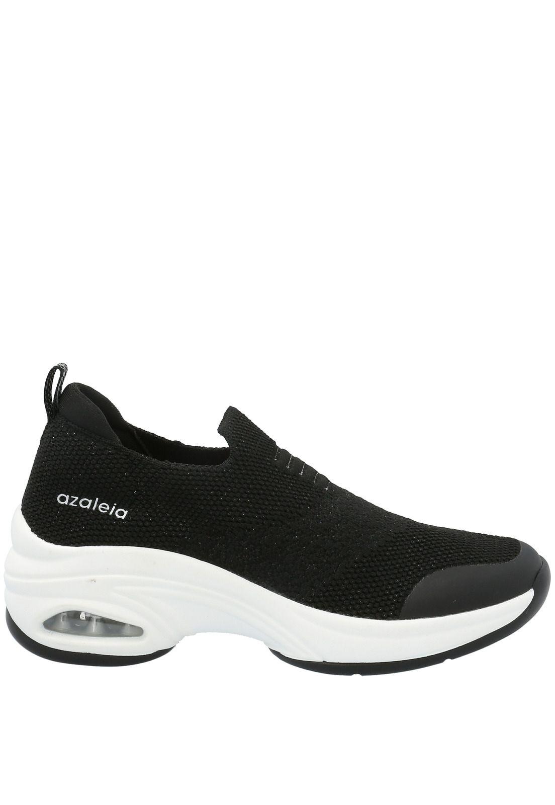 Zapatilla Mujer Pele Negro-1