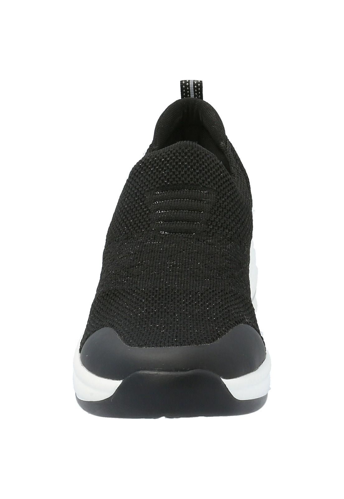 Zapatilla Mujer Pele Negro-2