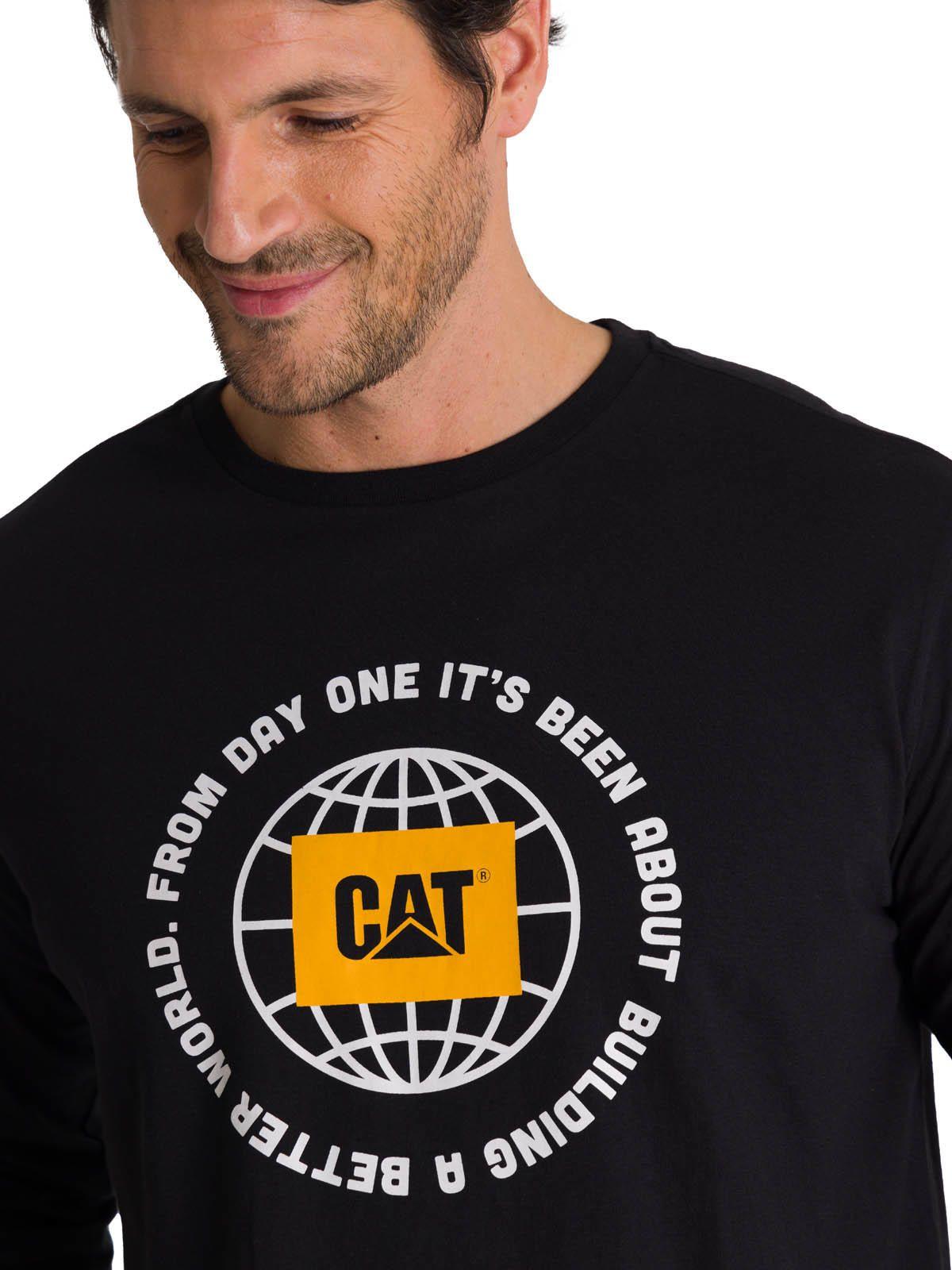 Polera Manga Larga Hombre Everyday Workwear Negro-4