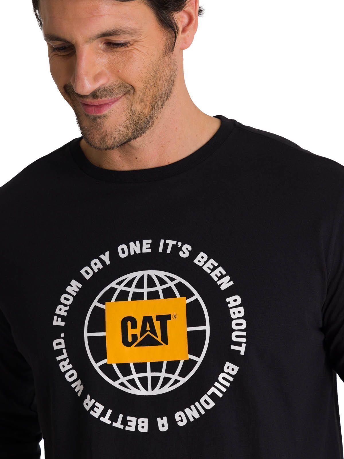 Polera Manga Larga Hombre Everyday Workwear Negro-4
