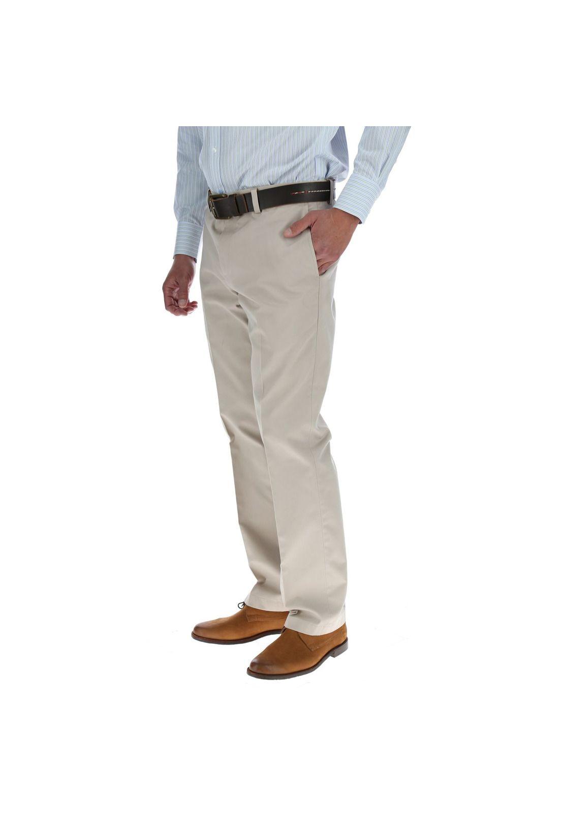 Pantalón Hombre Classic Khaki-0