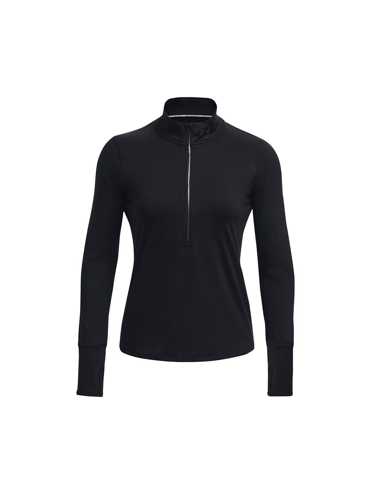 Polerón UA Launch Pro mujer Negro-0