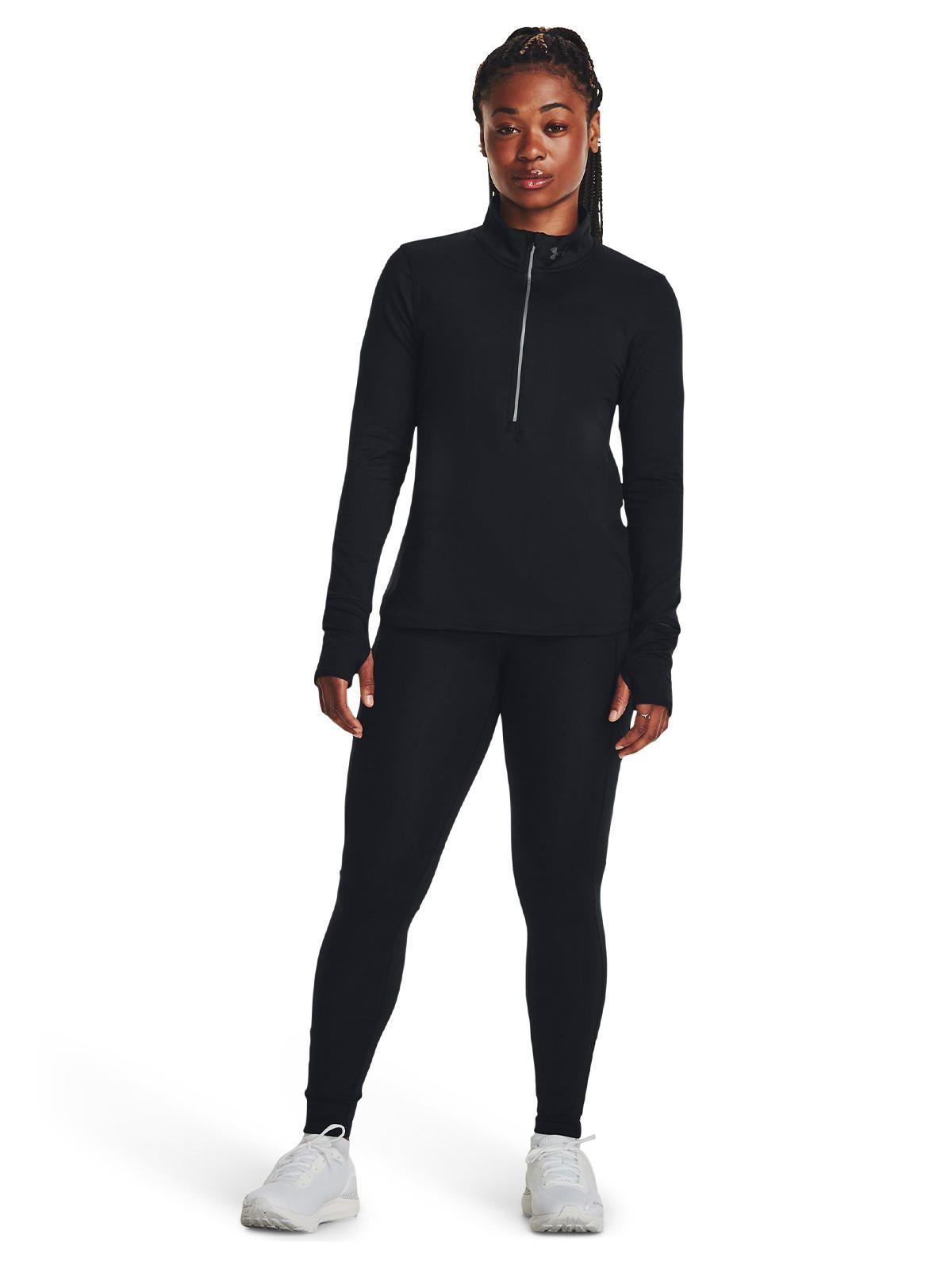 Polerón UA Launch Pro mujer Negro-5