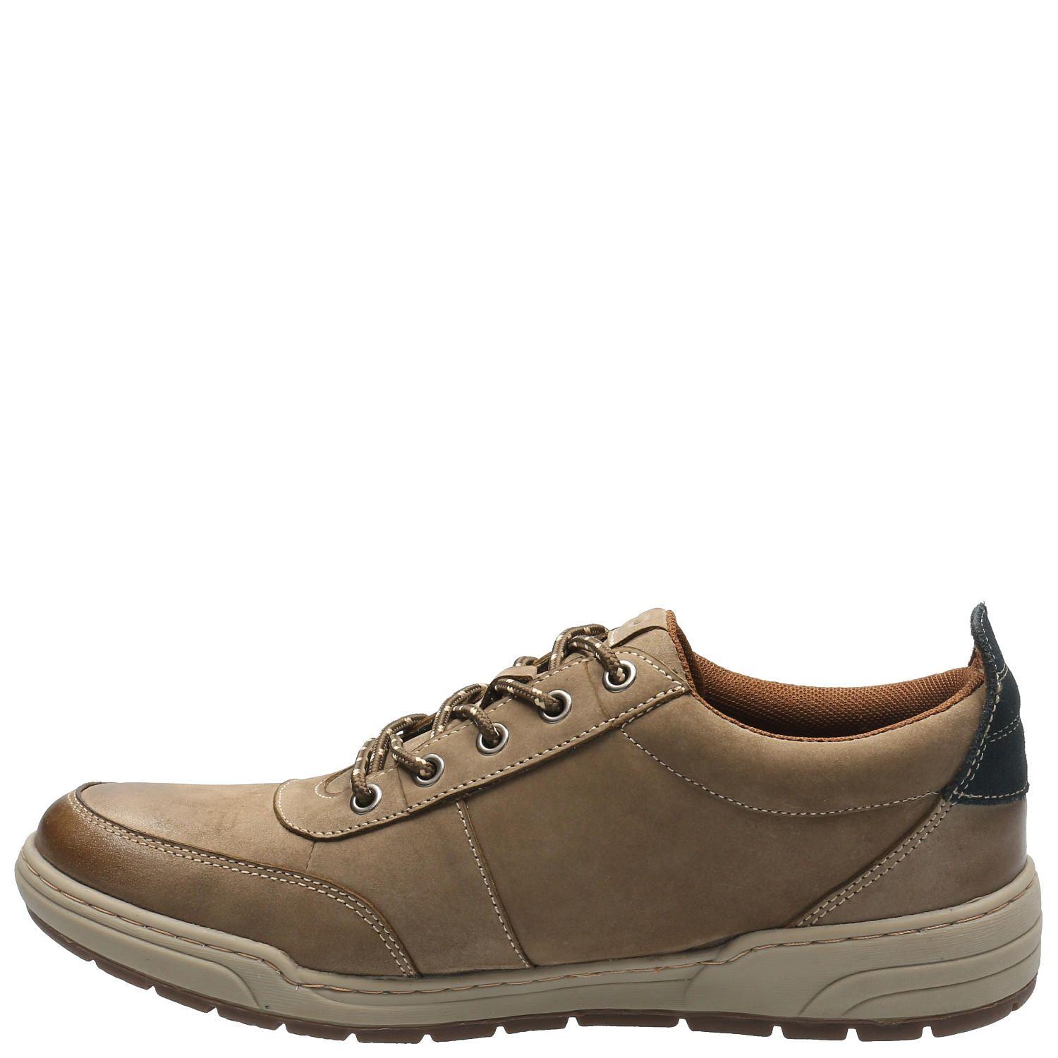 Zapatilla Cuero Hombre Draper Café-5