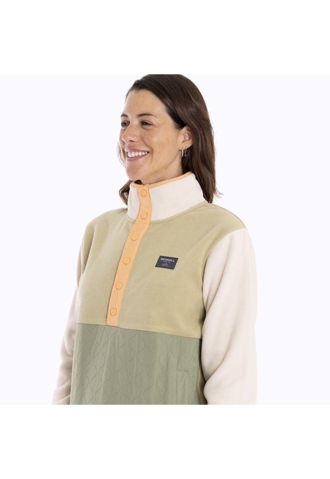 Polar Mujer Utukok Microfleece Café oscuro Merrell-3