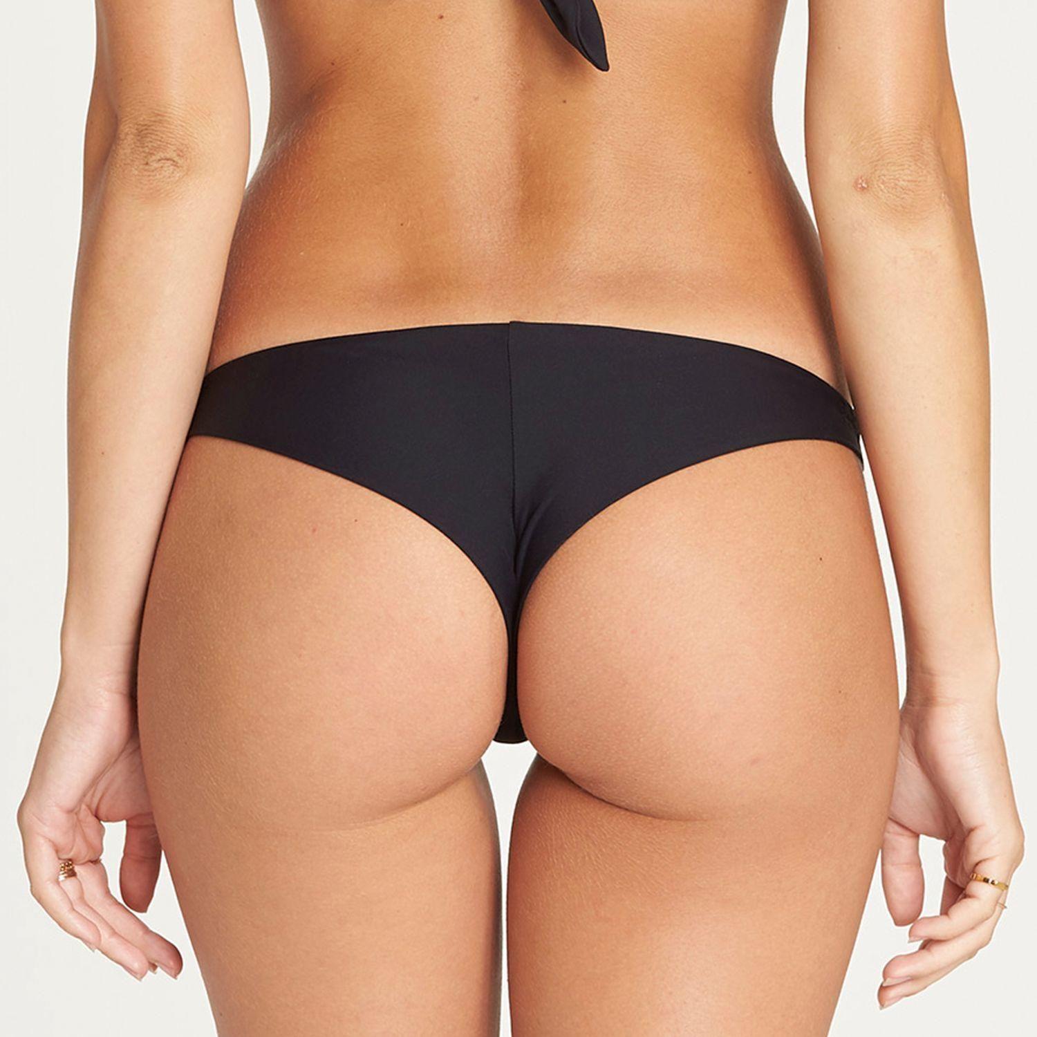 Bikini Calzon Mujer Sol Searcher Tanga Negro-0