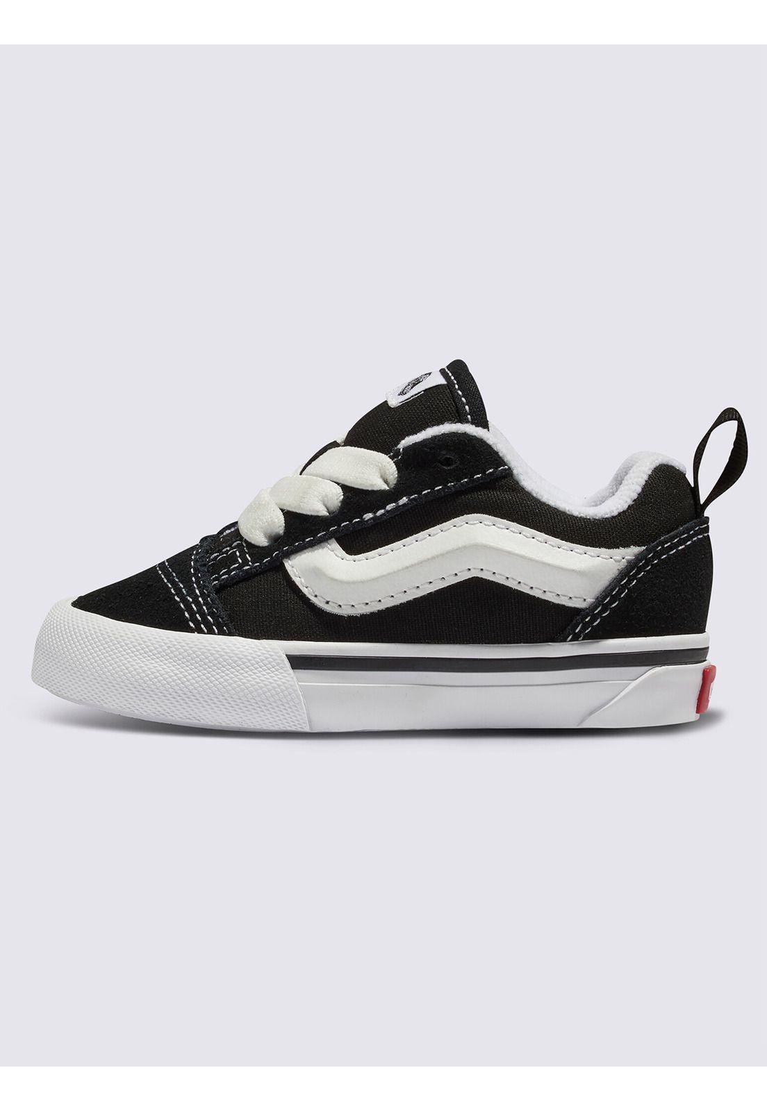 Zapatilla Urbana Niño Knu Skool Elastic Lace Negro-1