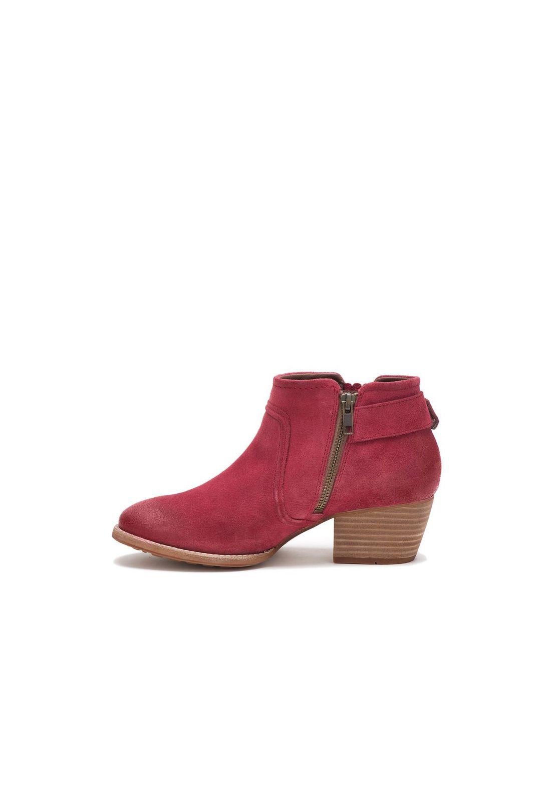 Botin Mujer  Nikki Rojo-2