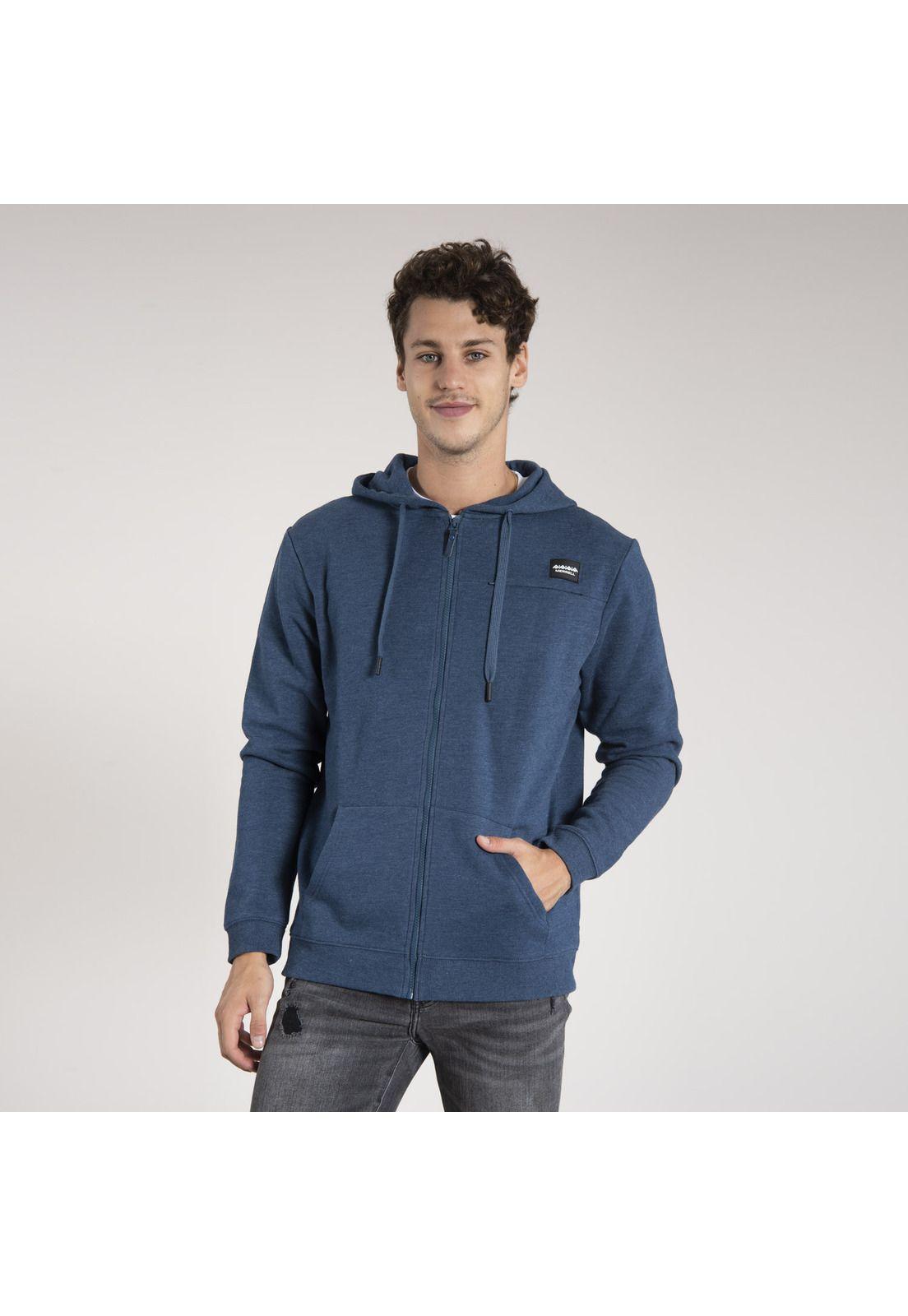 Polerón Hombre Goat Hoodie Azul-0