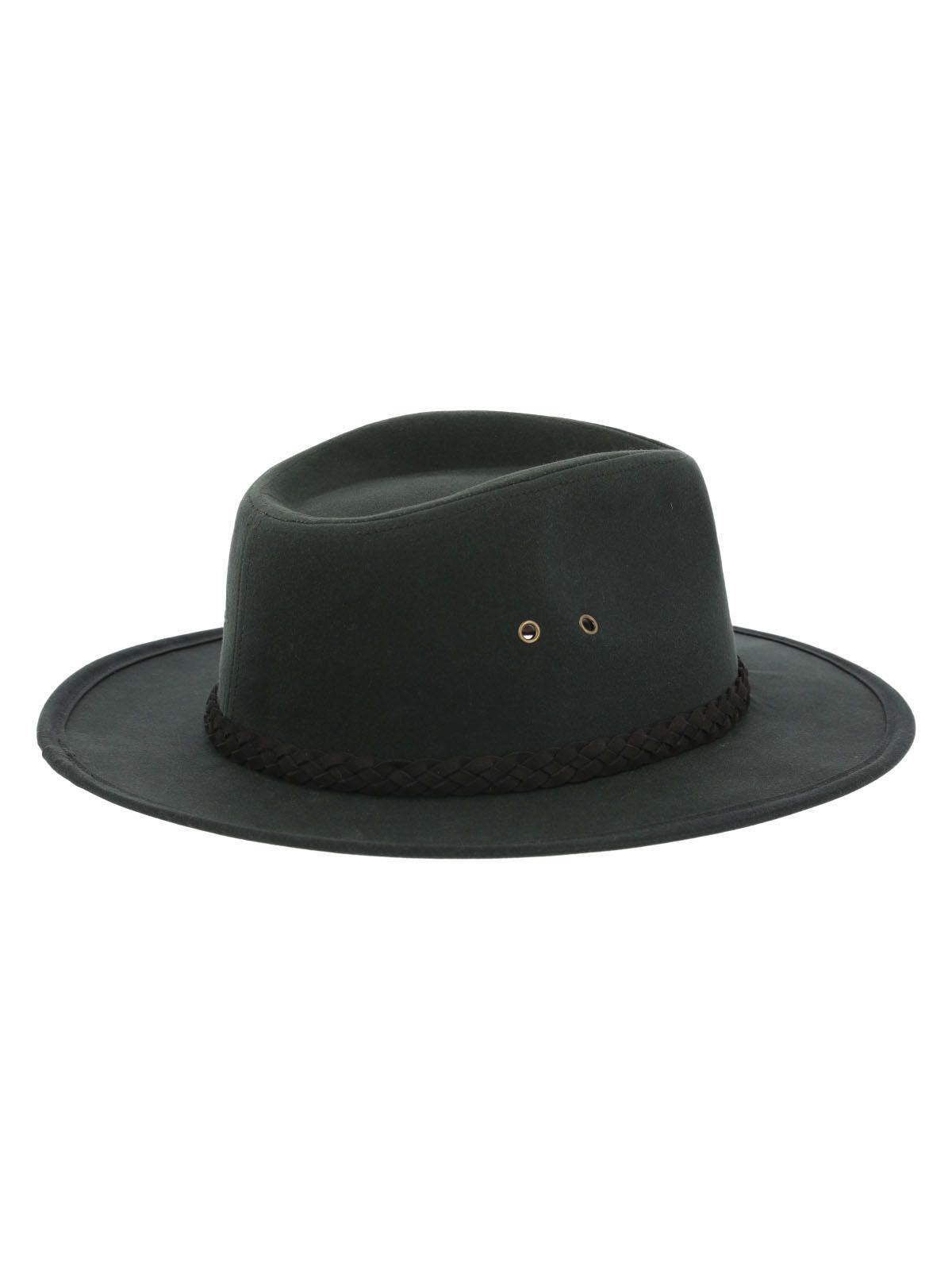 Sombrero Canvas Engrasado Wx Sheffield Verde-1