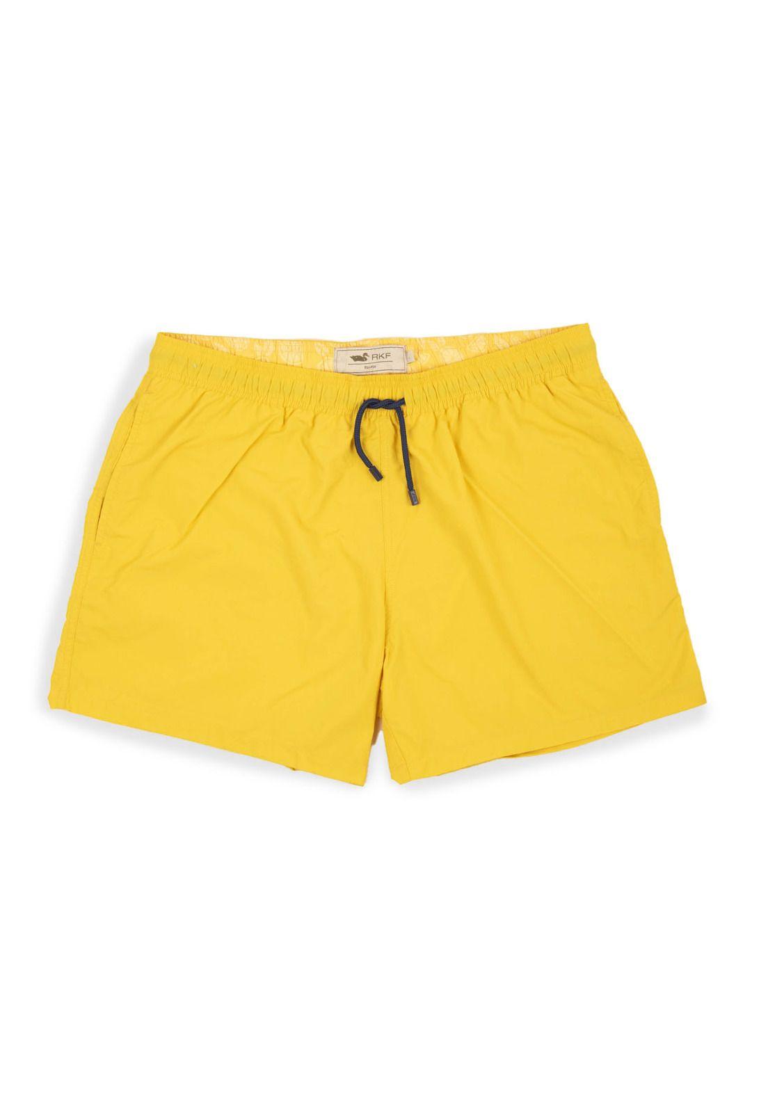 Traje de Baño Nylon Hombre Reactive Amarillo-0