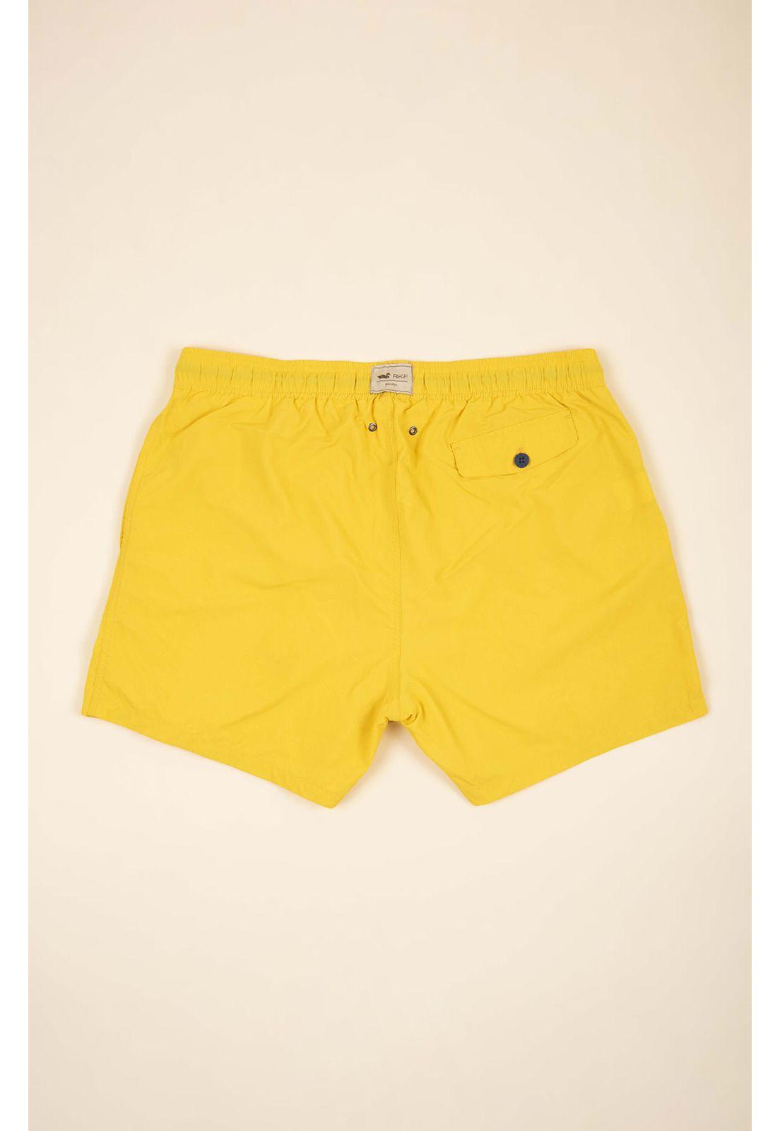 Traje de Baño Nylon Hombre Reactive Amarillo-1