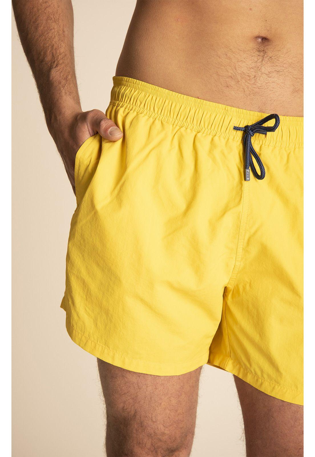 Traje de Baño Nylon Hombre Reactive Amarillo-3