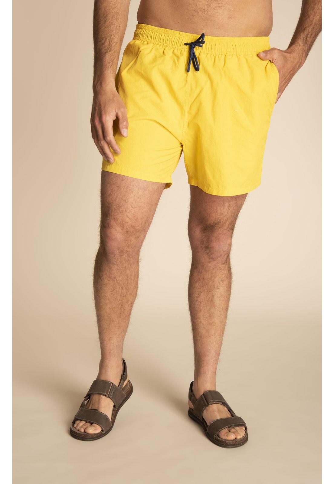 Traje de Baño Nylon Hombre Reactive Amarillo-6