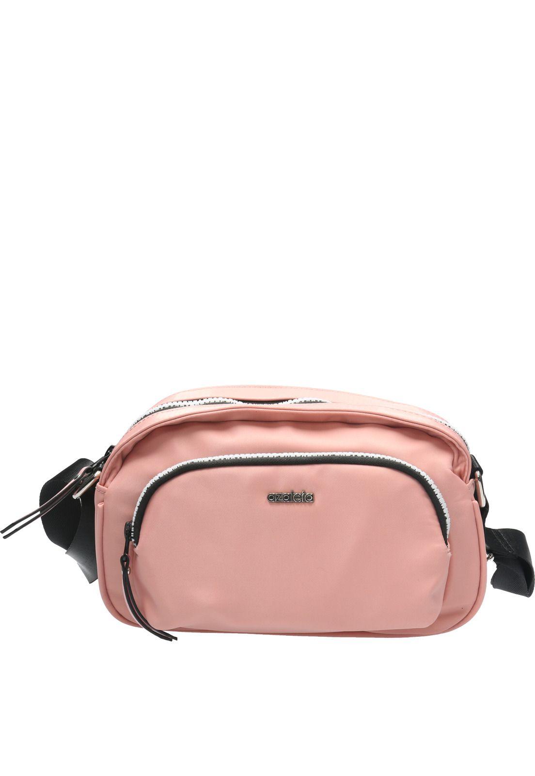 Cartera Mujer Letter Cross Rosa-0