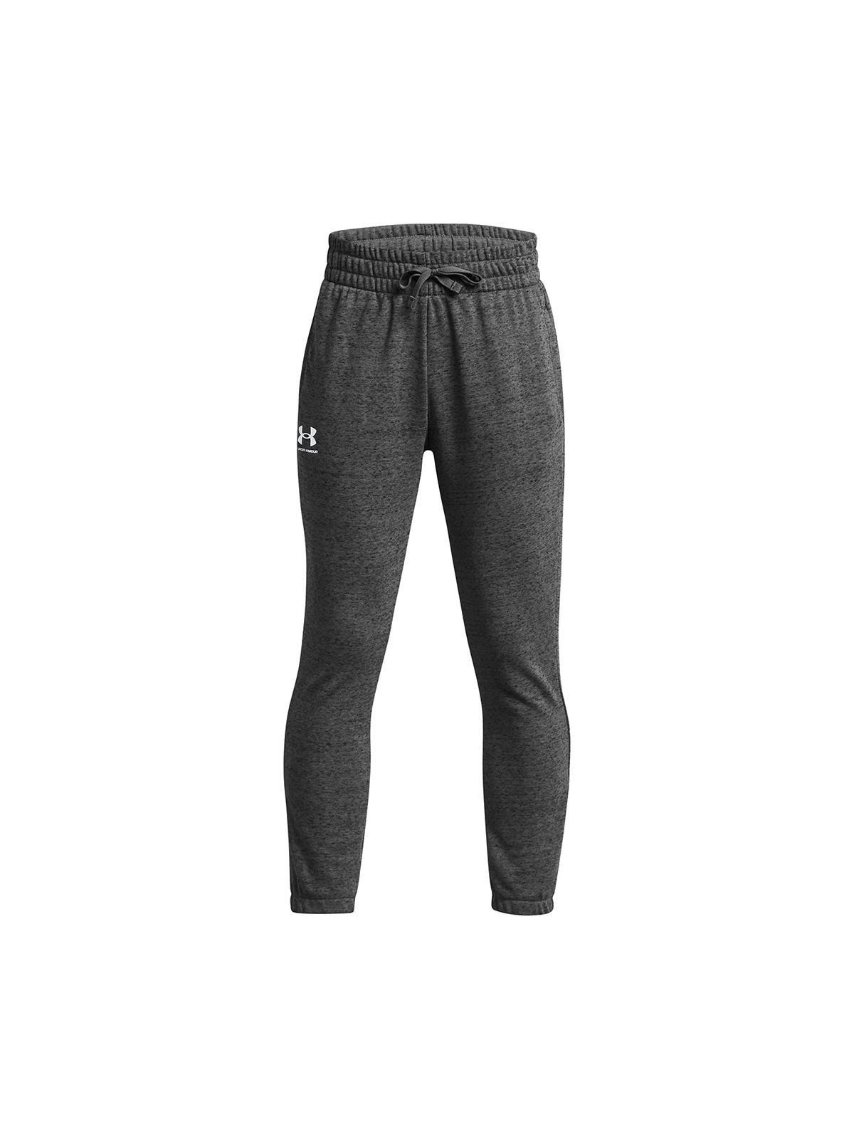 Joggers de rizo UA Rival Gris para niña-0