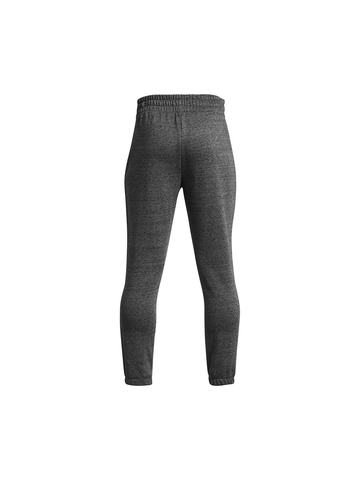 Joggers de rizo UA Rival Gris para niña-1